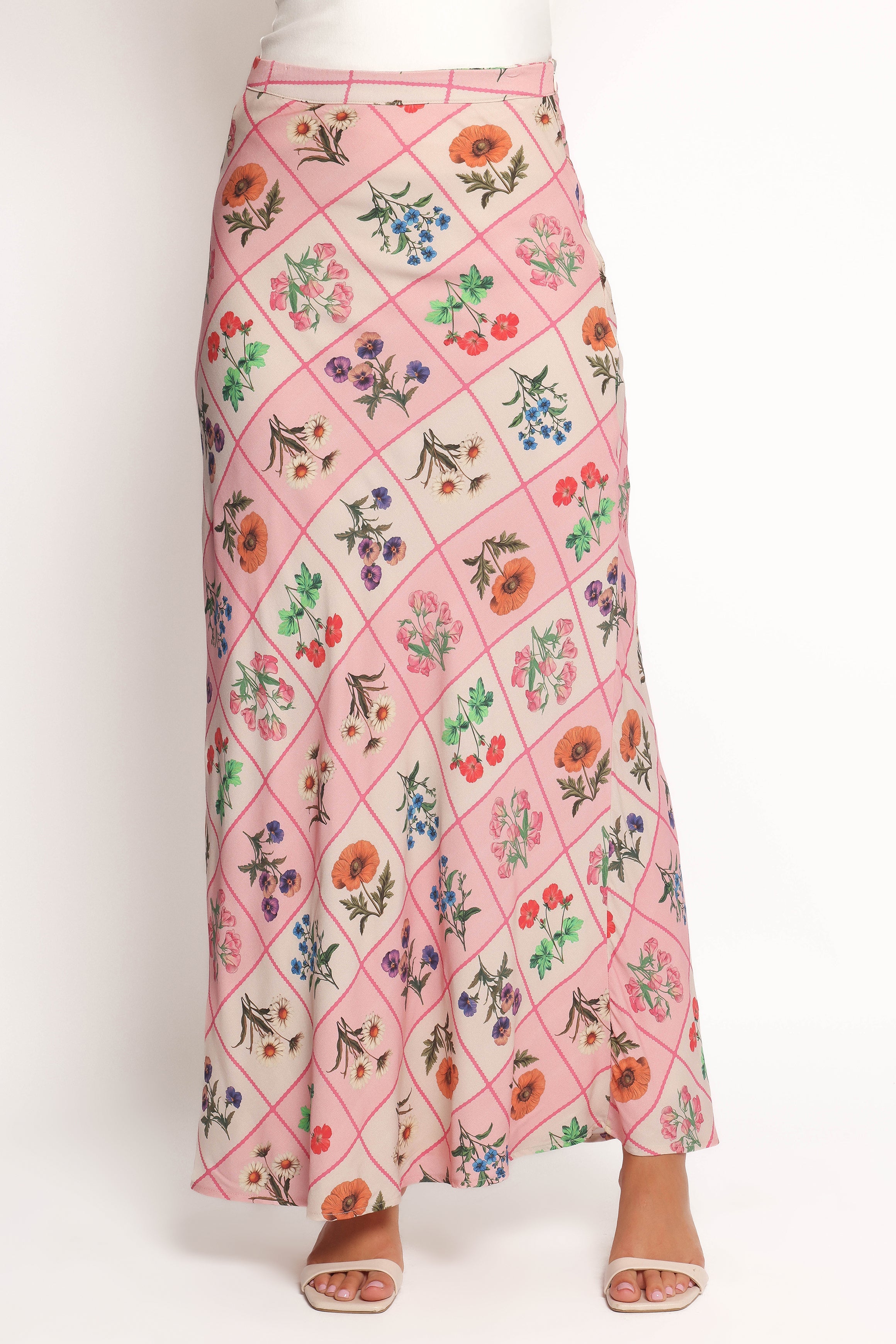 Petal and Pup USA BOTTOMS Brinley Maxi Skirt - Flora Tile