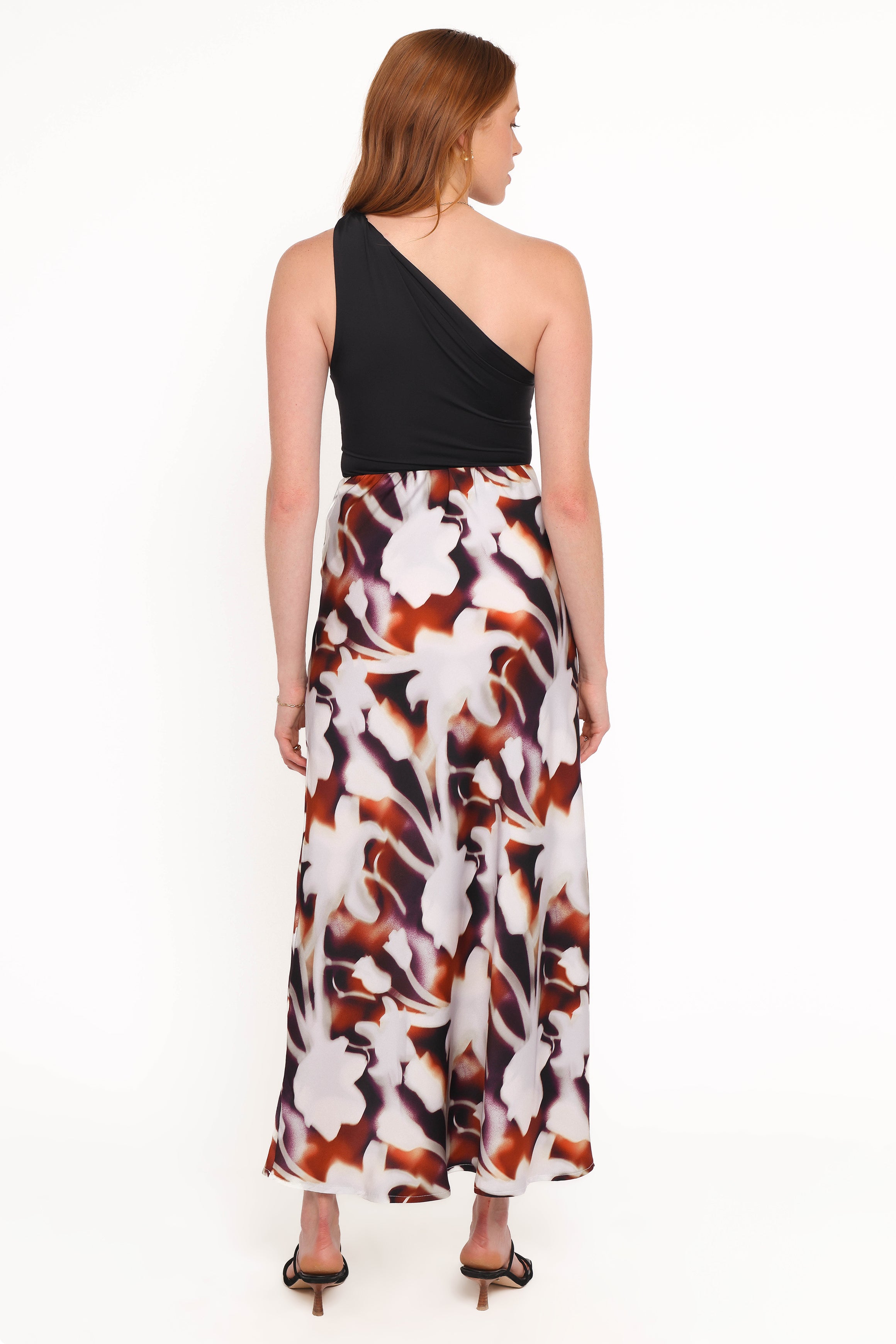 Petal and Pup USA BOTTOMS Cheryl Maxi Skirt - Blurred Floral