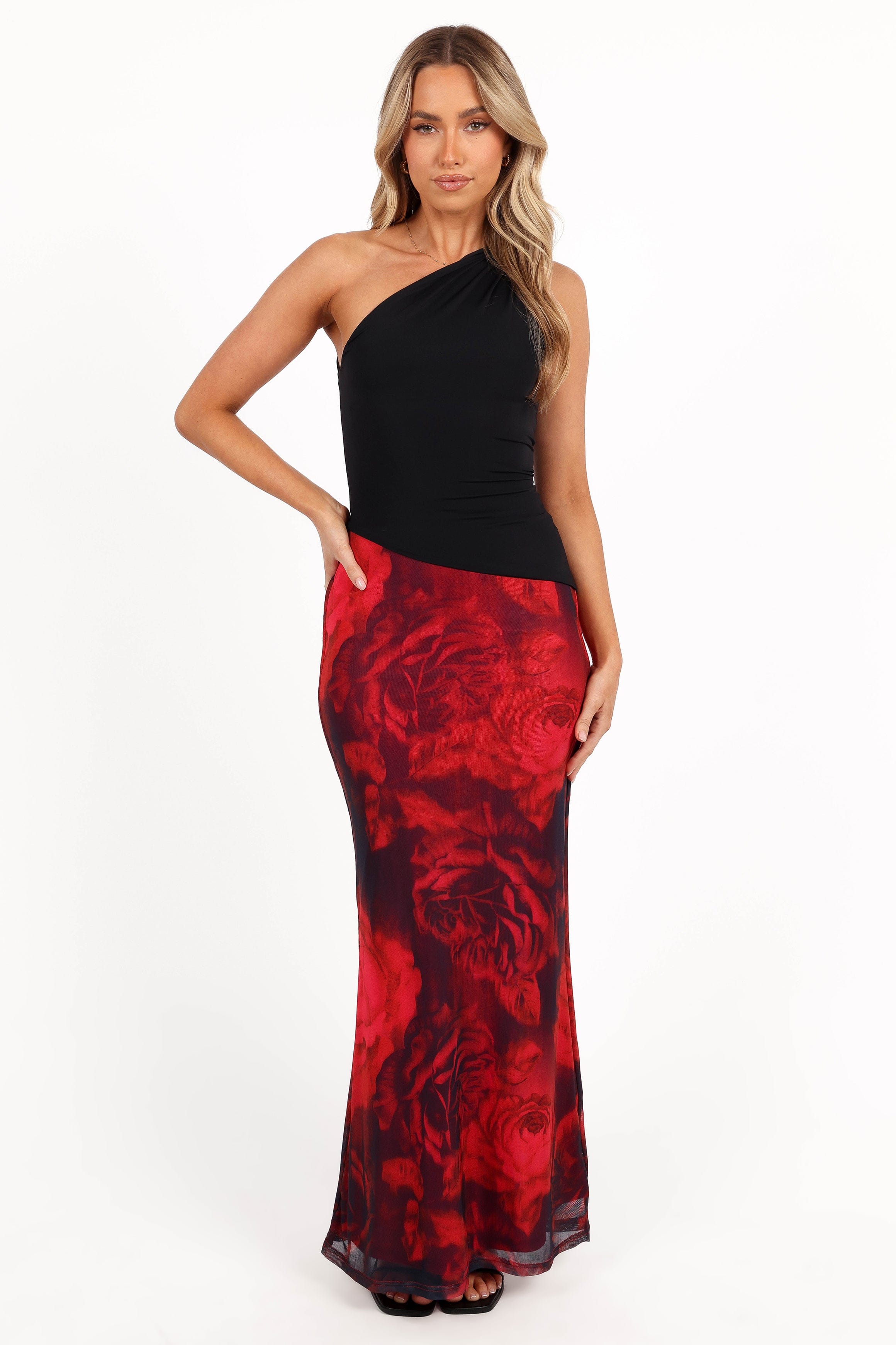 Petal and Pup USA BOTTOMS Cici Maxi Skirt - Rose Print