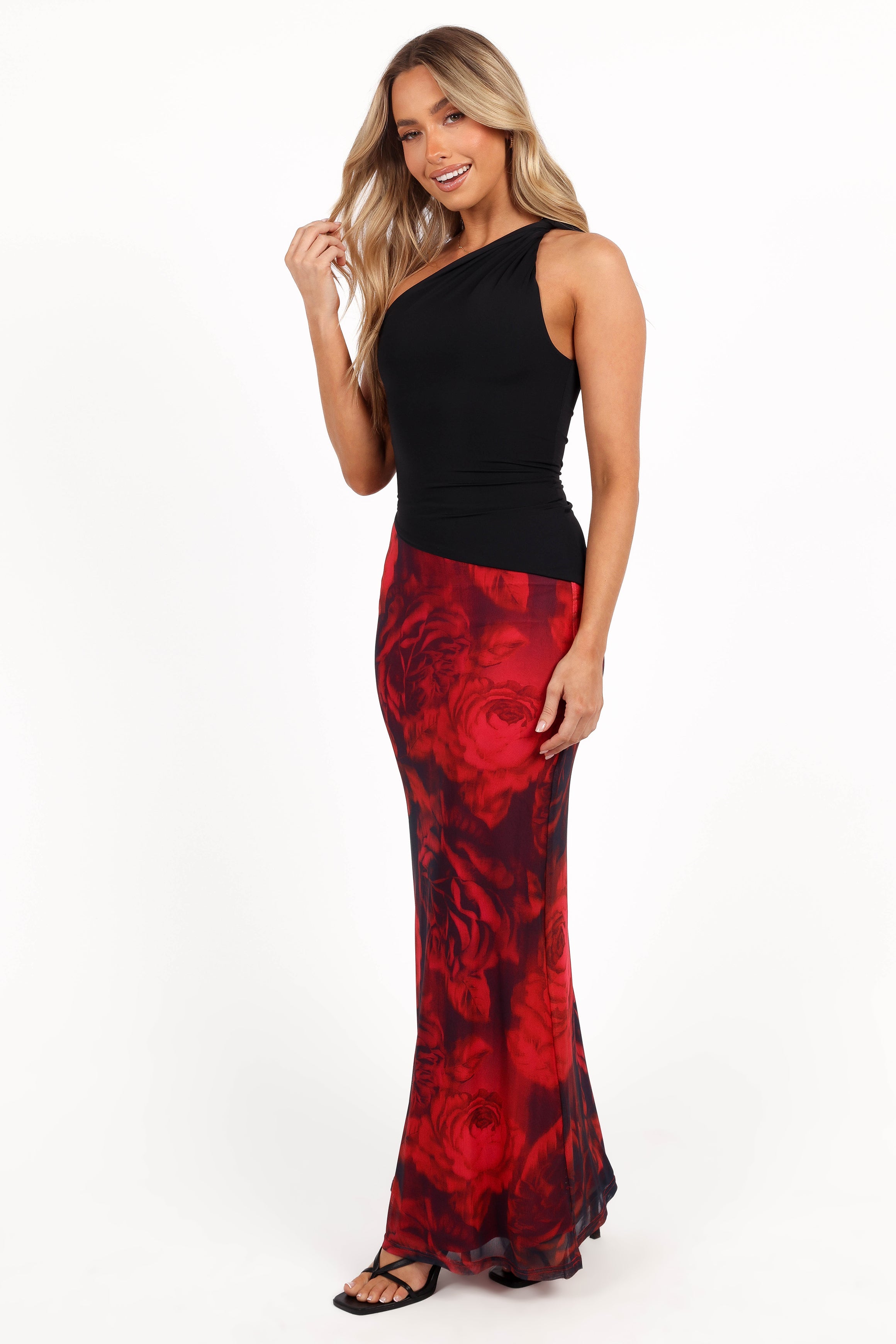 Petal and Pup USA BOTTOMS Cici Maxi Skirt - Rose Print