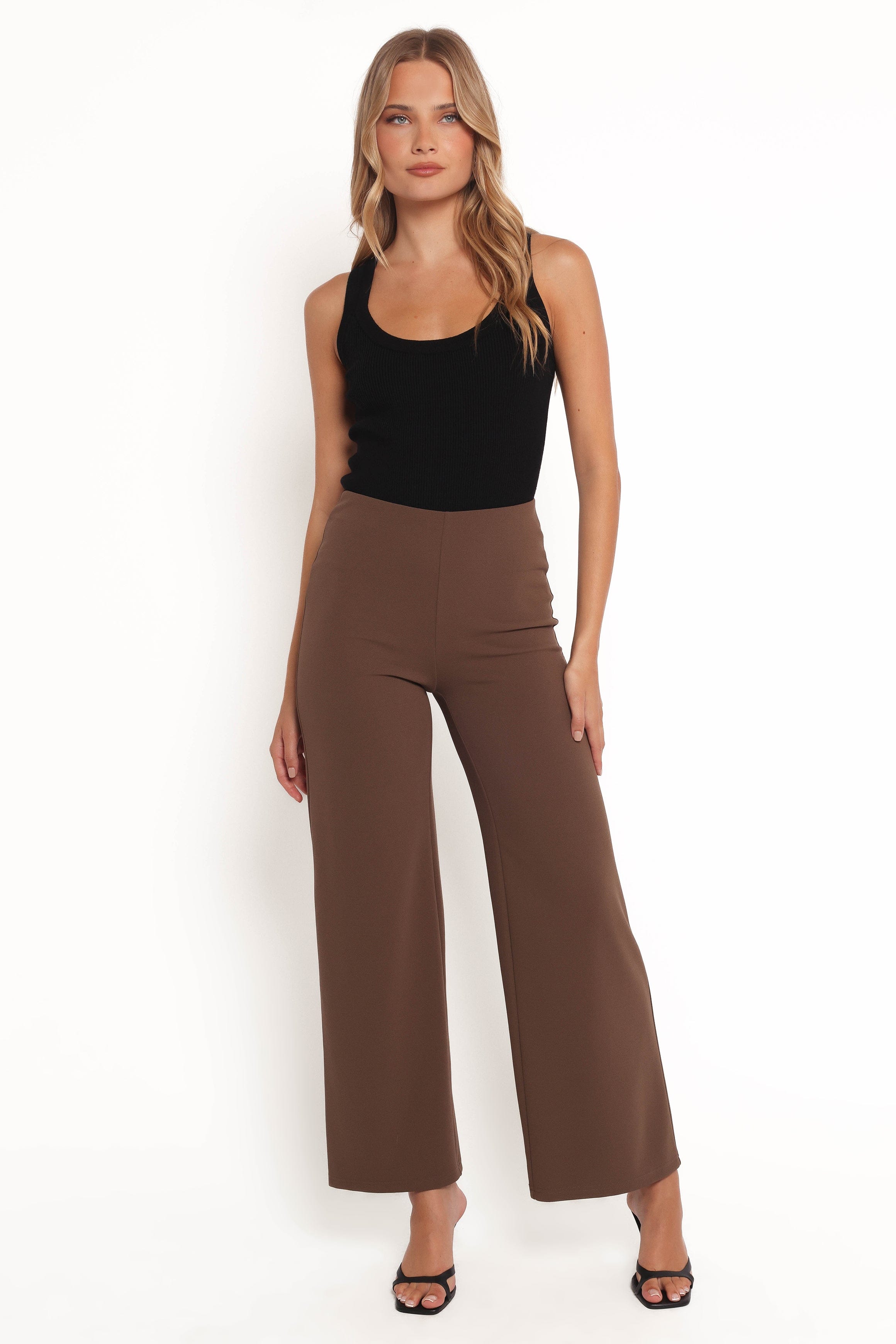 Petal and Pup USA BOTTOMS Colette Pants - Brown