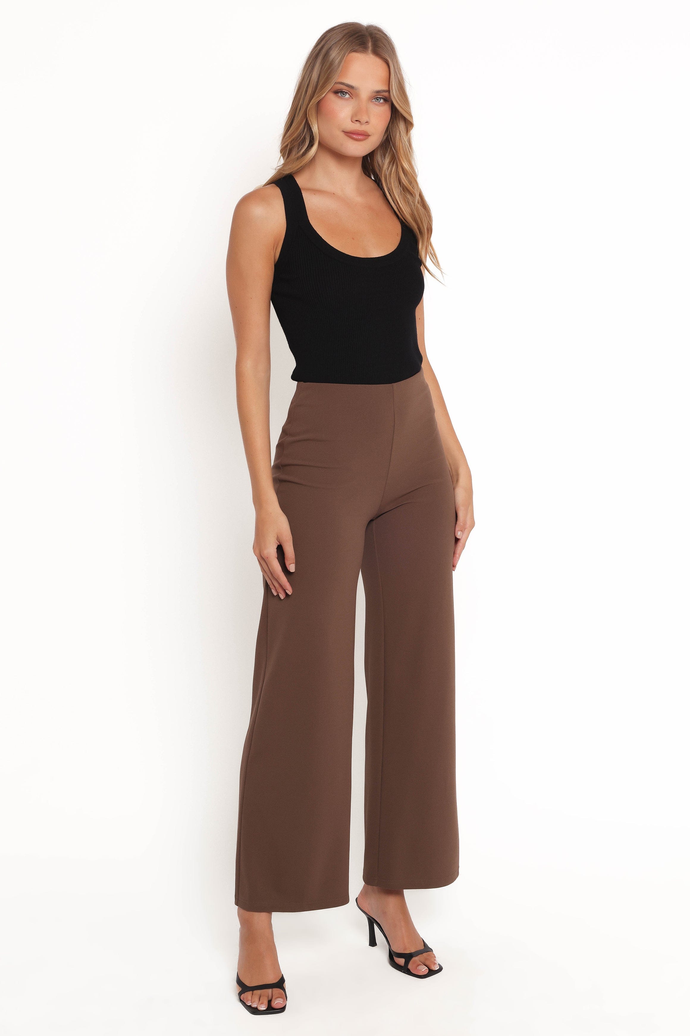 Petal and Pup USA BOTTOMS Colette Pants - Brown
