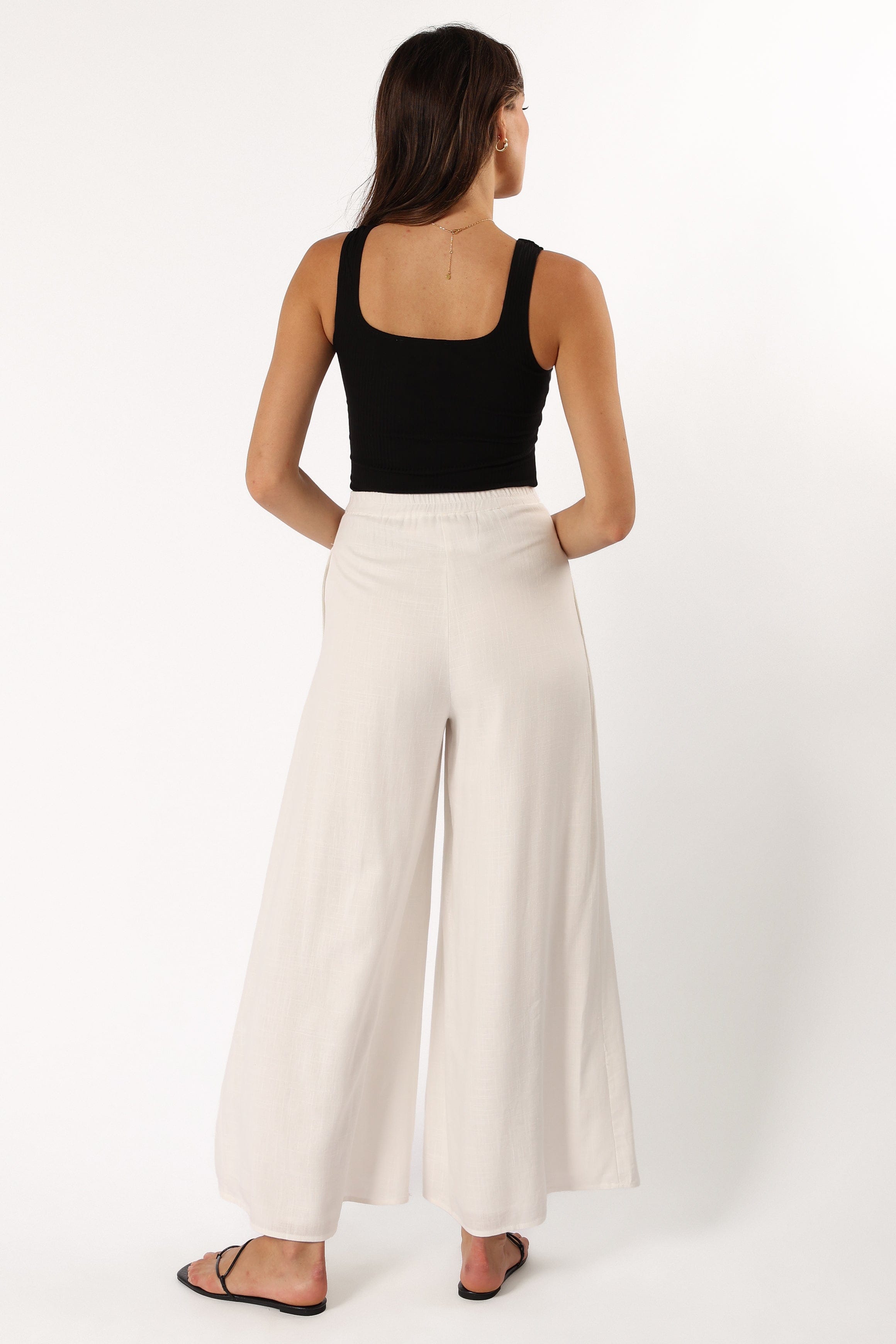 Petal and Pup USA BOTTOMS Colleen Pant - White