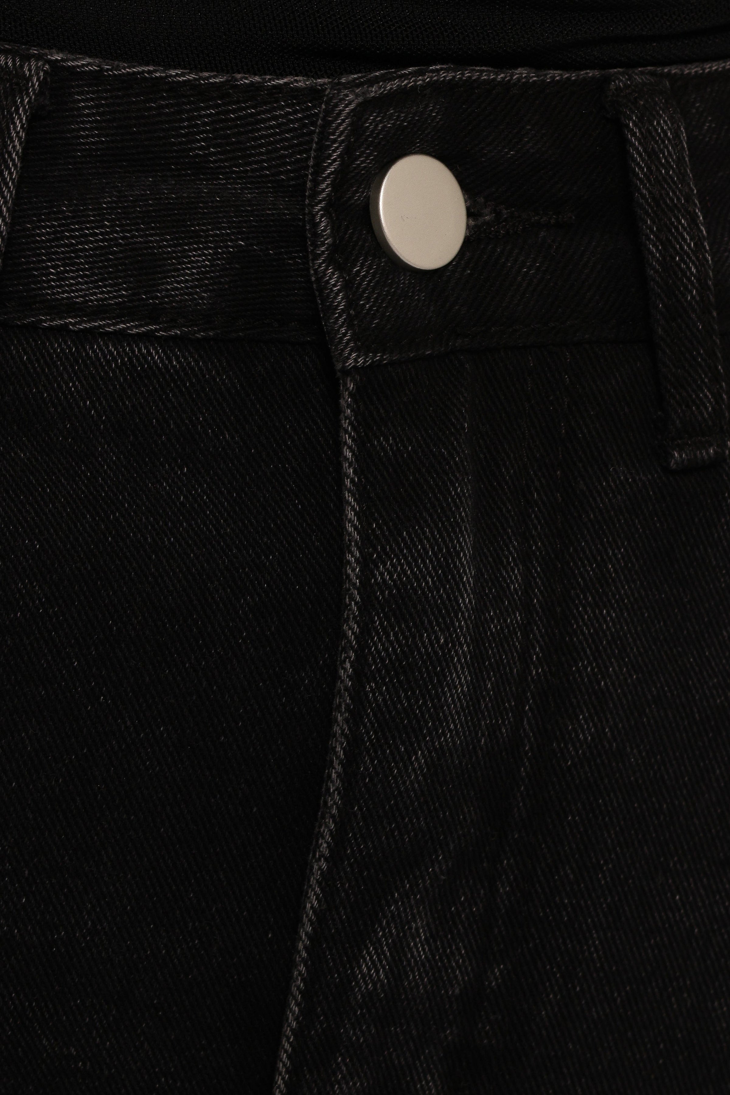 Petal and Pup USA BOTTOMS Dana Denim Midi Skirt - Black Wash