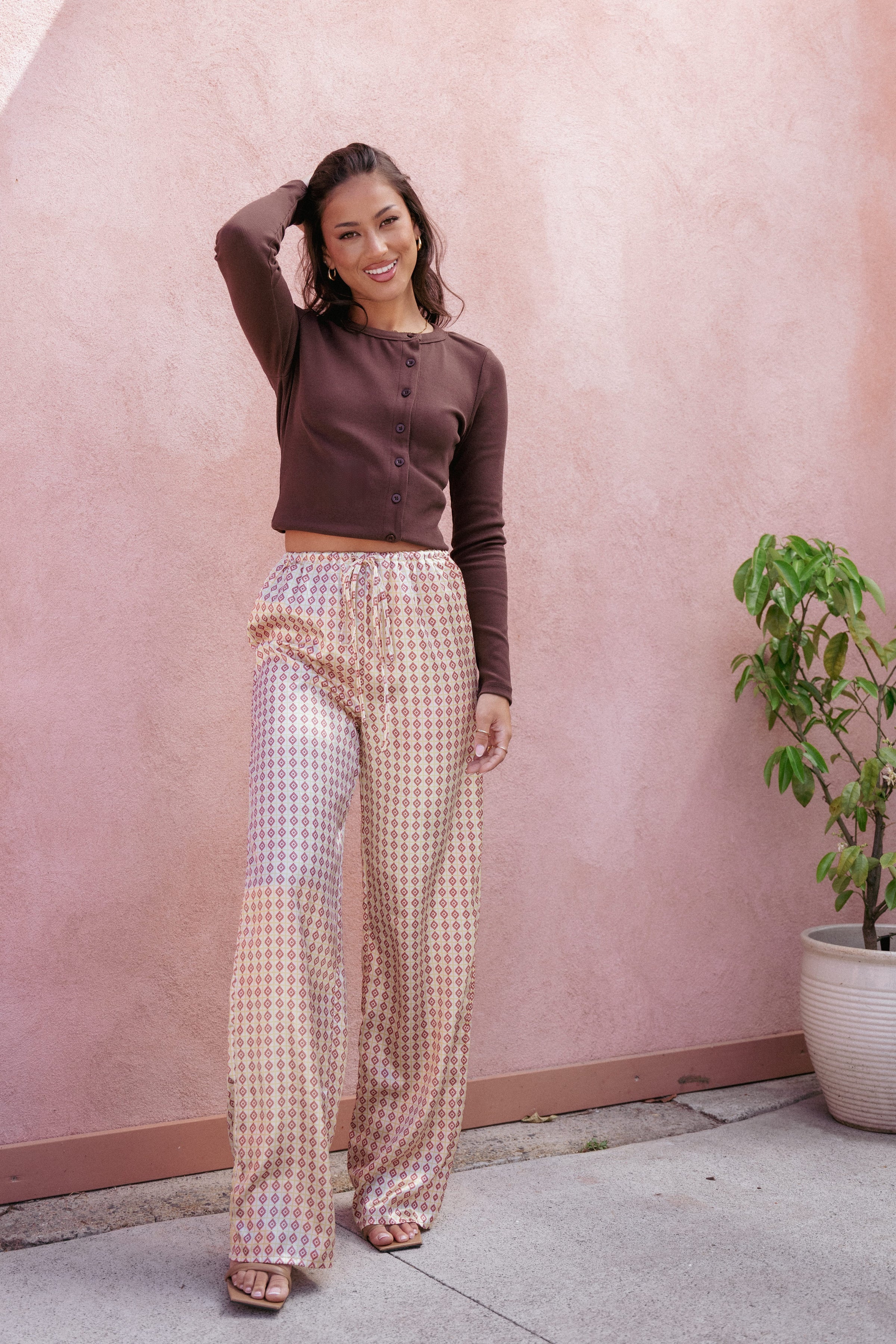 Petal and Pup USA BOTTOMS Danae Pant - Amber
