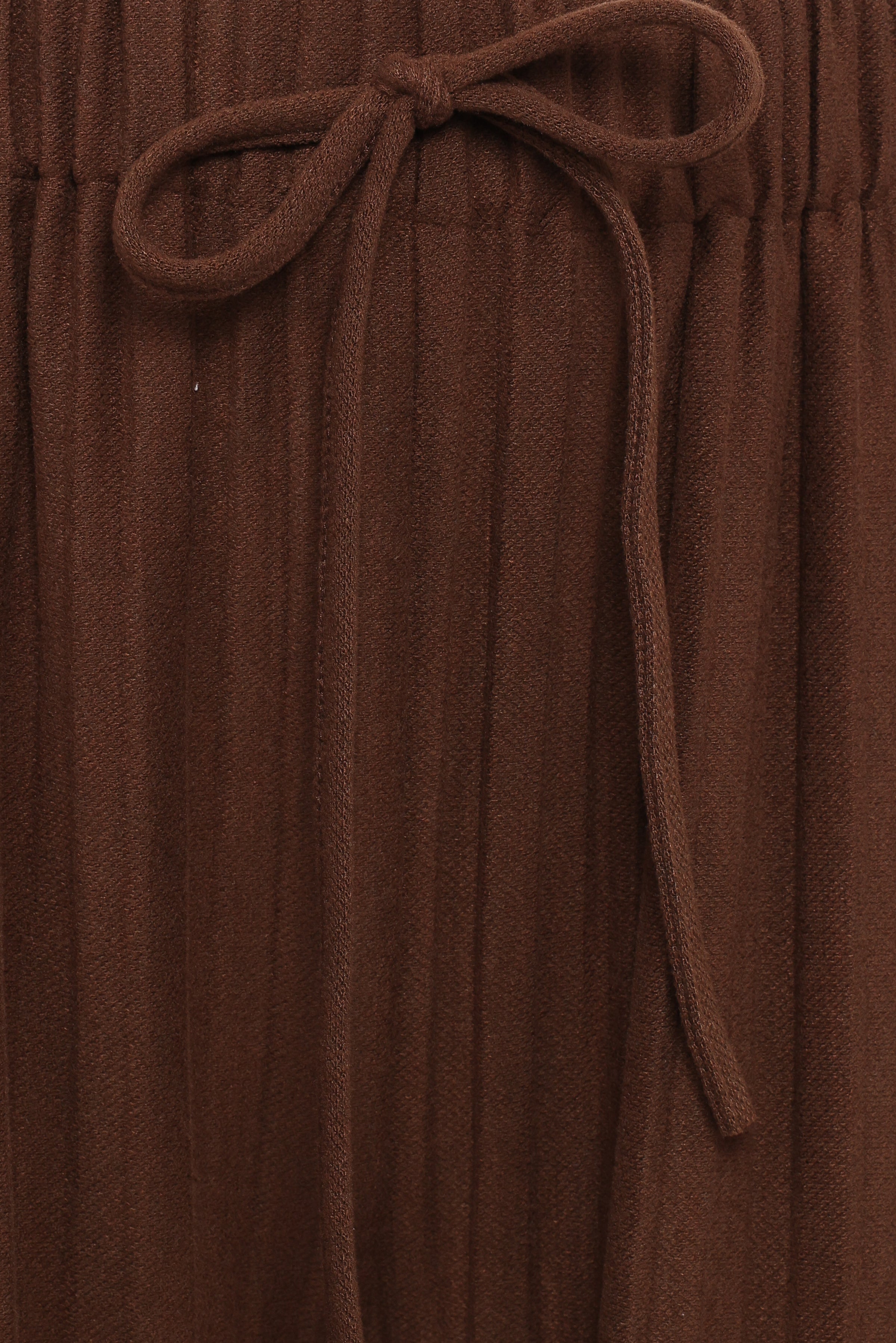 Petal and Pup USA BOTTOMS Davis Pleated Knit Pant - Brown