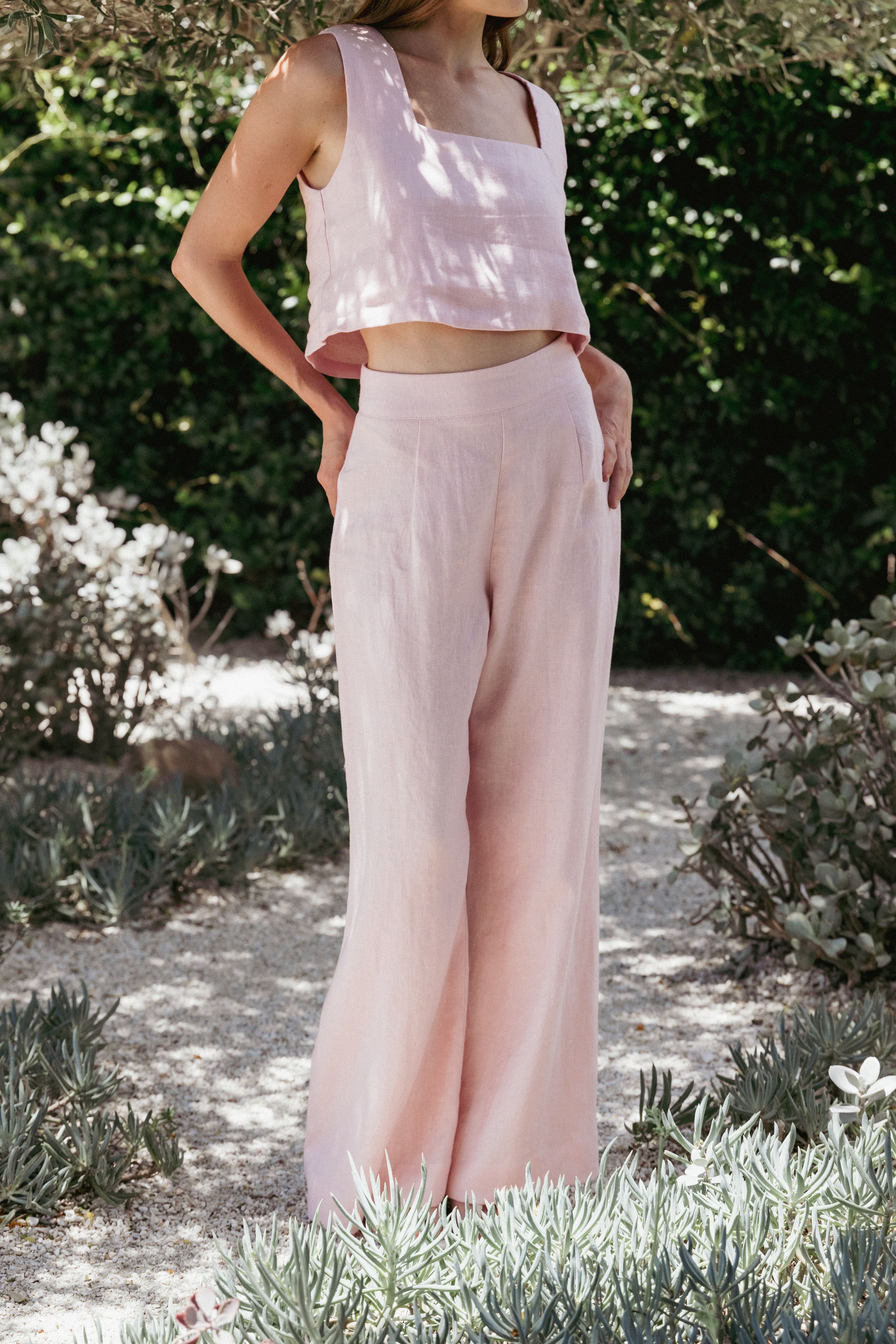 Petal and Pup USA BOTTOMS Devlin Pant - Blush