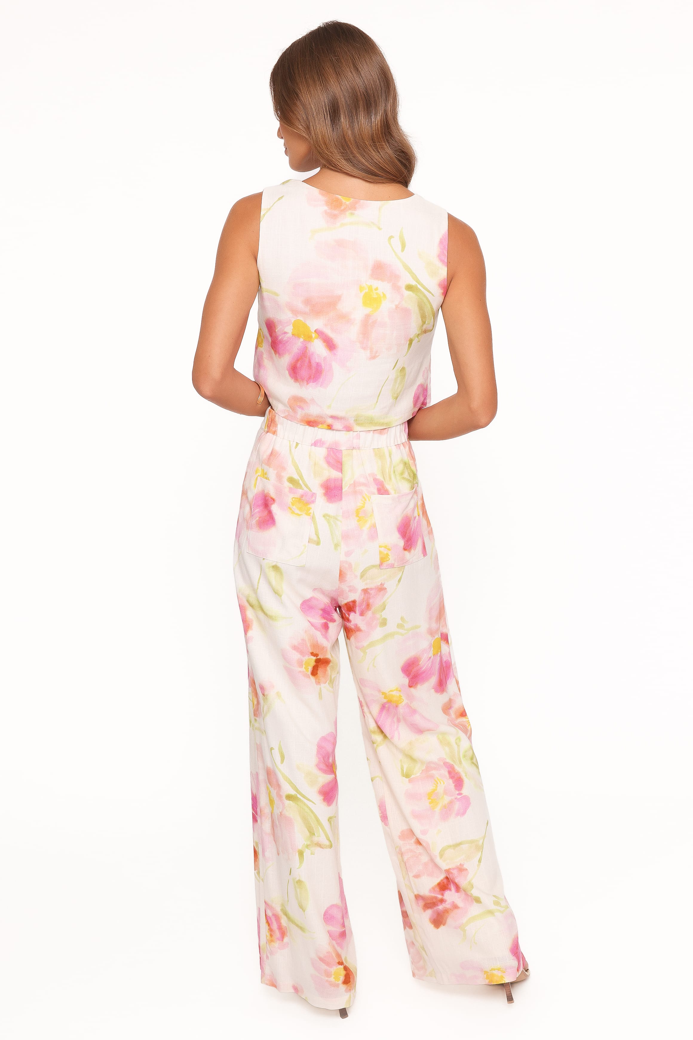 Petal and Pup USA BOTTOMS Devlin Pant - Pink Garden Floral