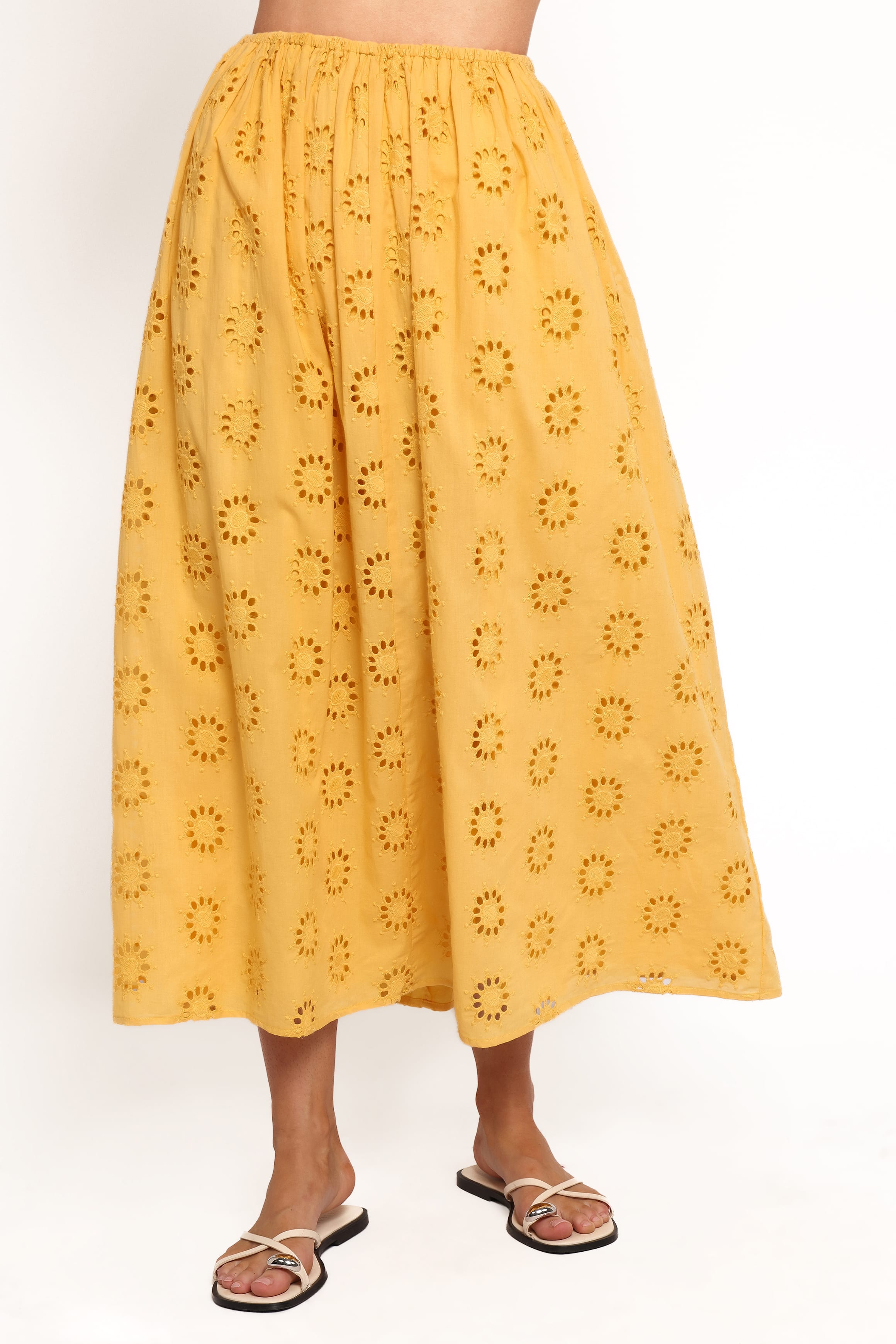 Petal and Pup USA BOTTOMS Dillon Midi Skirt - Mango