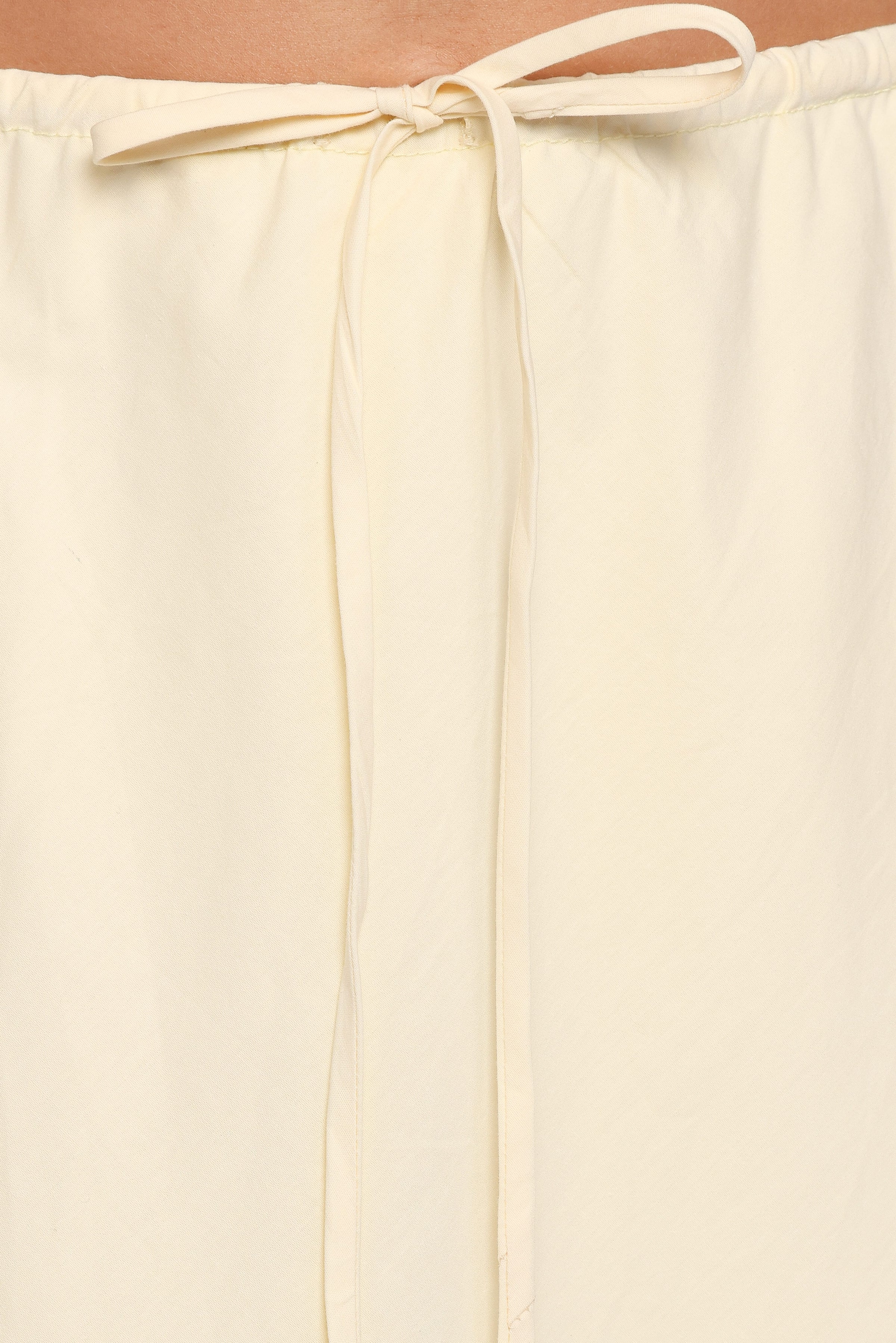 Petal and Pup USA BOTTOMS Elena Cotton Maxi Skirt - Butter Yellow