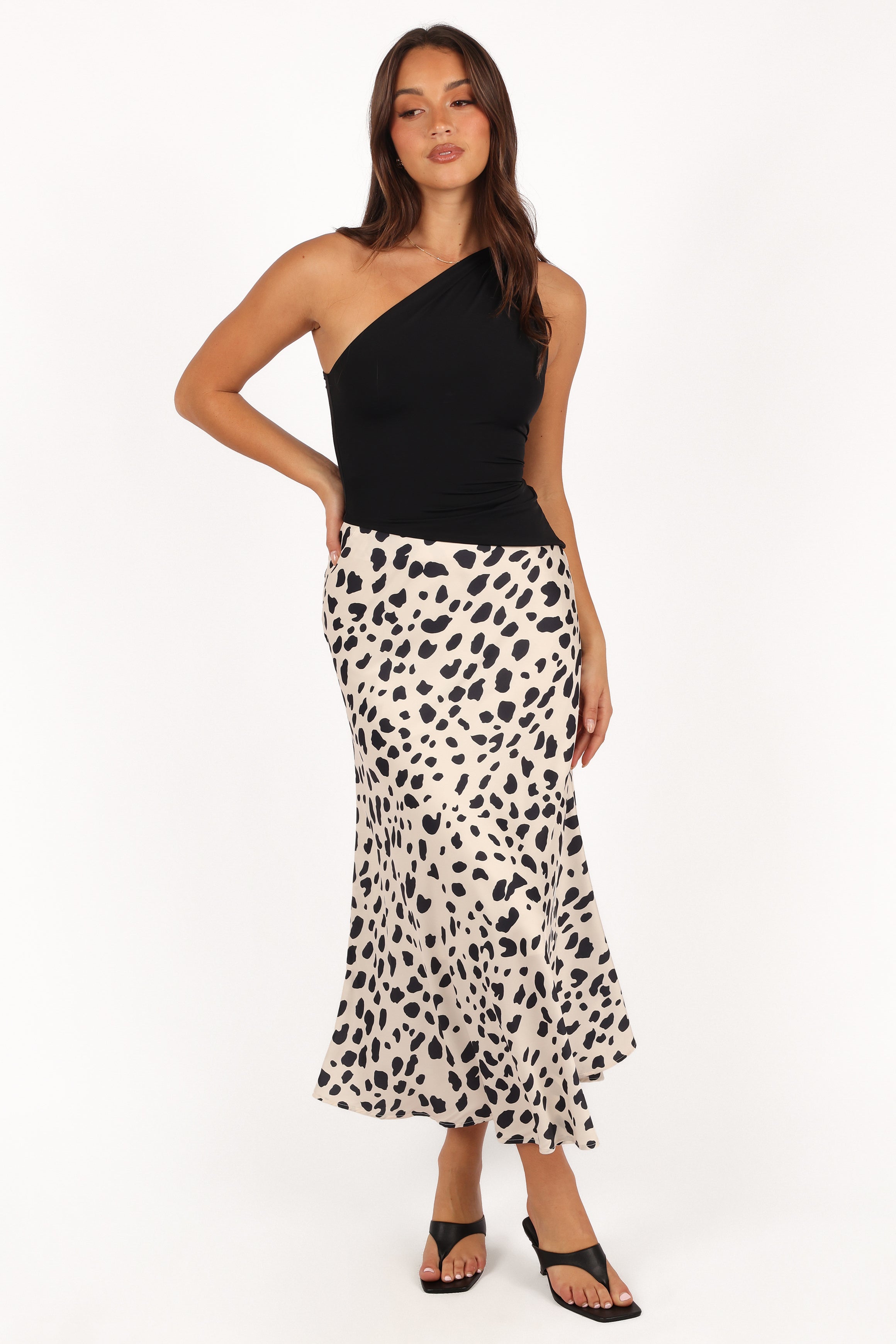 Petal and Pup USA BOTTOMS Eliza Midi Skirt - Animal