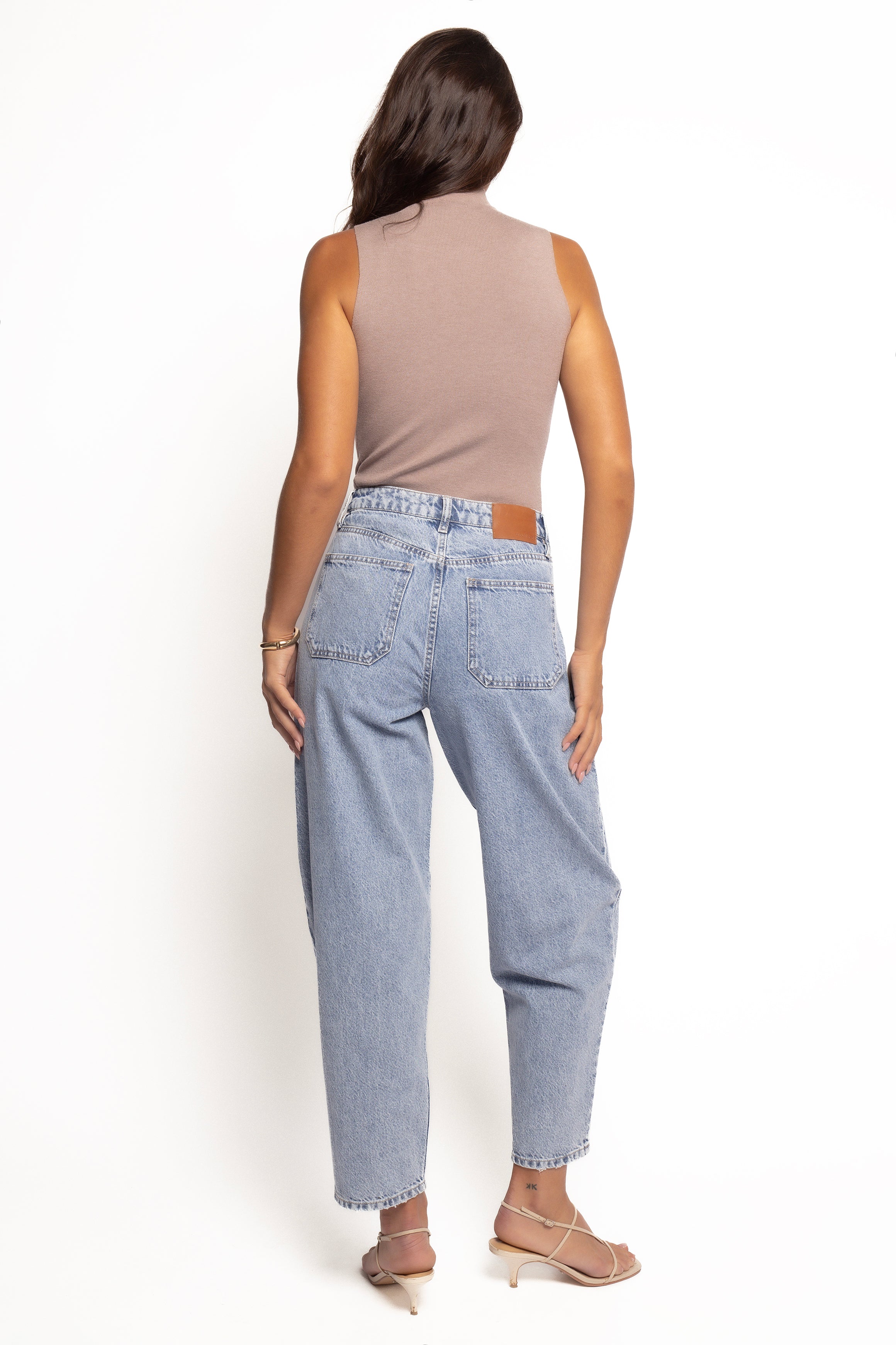Petal and Pup USA BOTTOMS Ellis Barrel Leg Jeans - Roadtrip