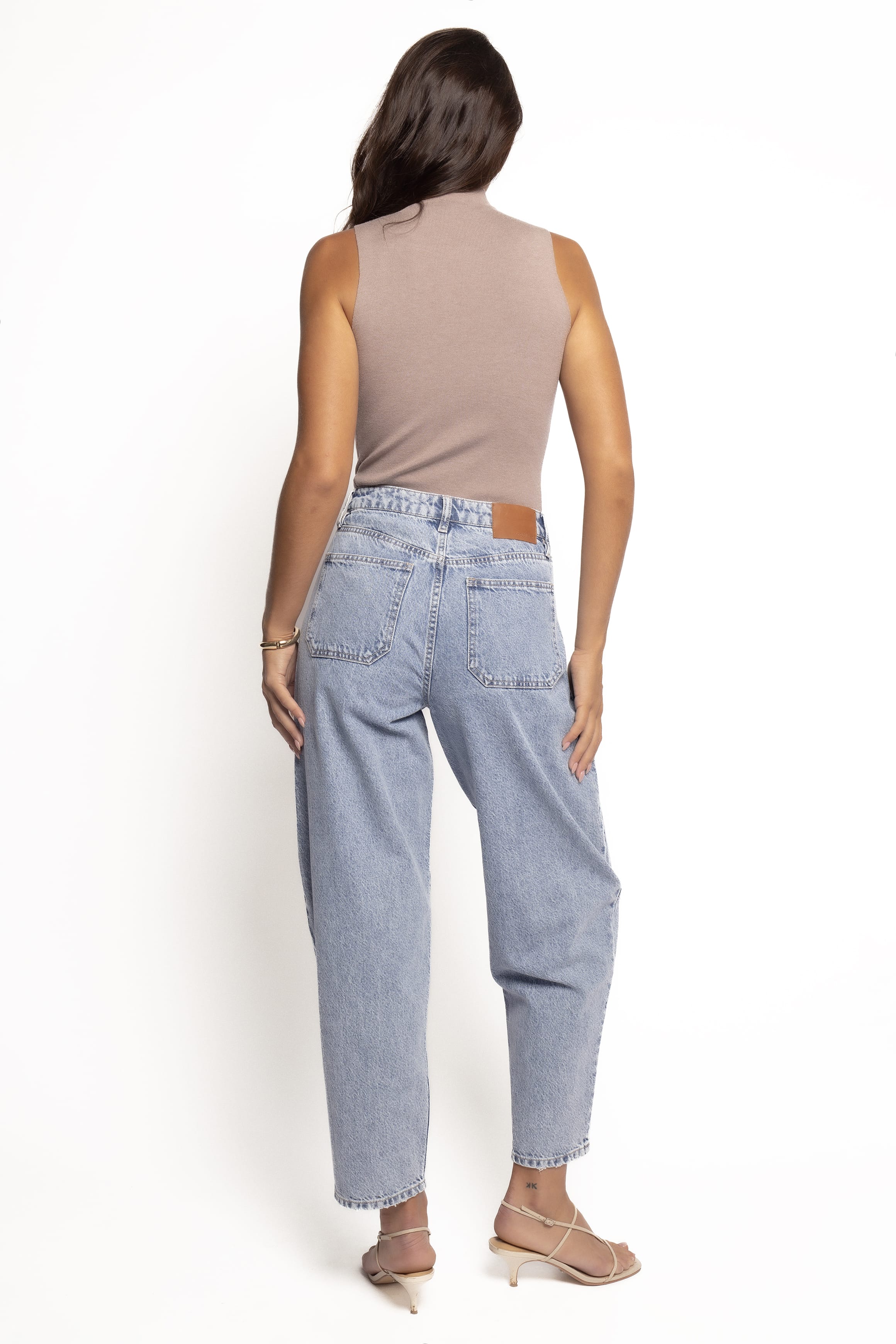 Petal and Pup USA BOTTOMS Ellis Barrel Leg Jeans - Roadtrip