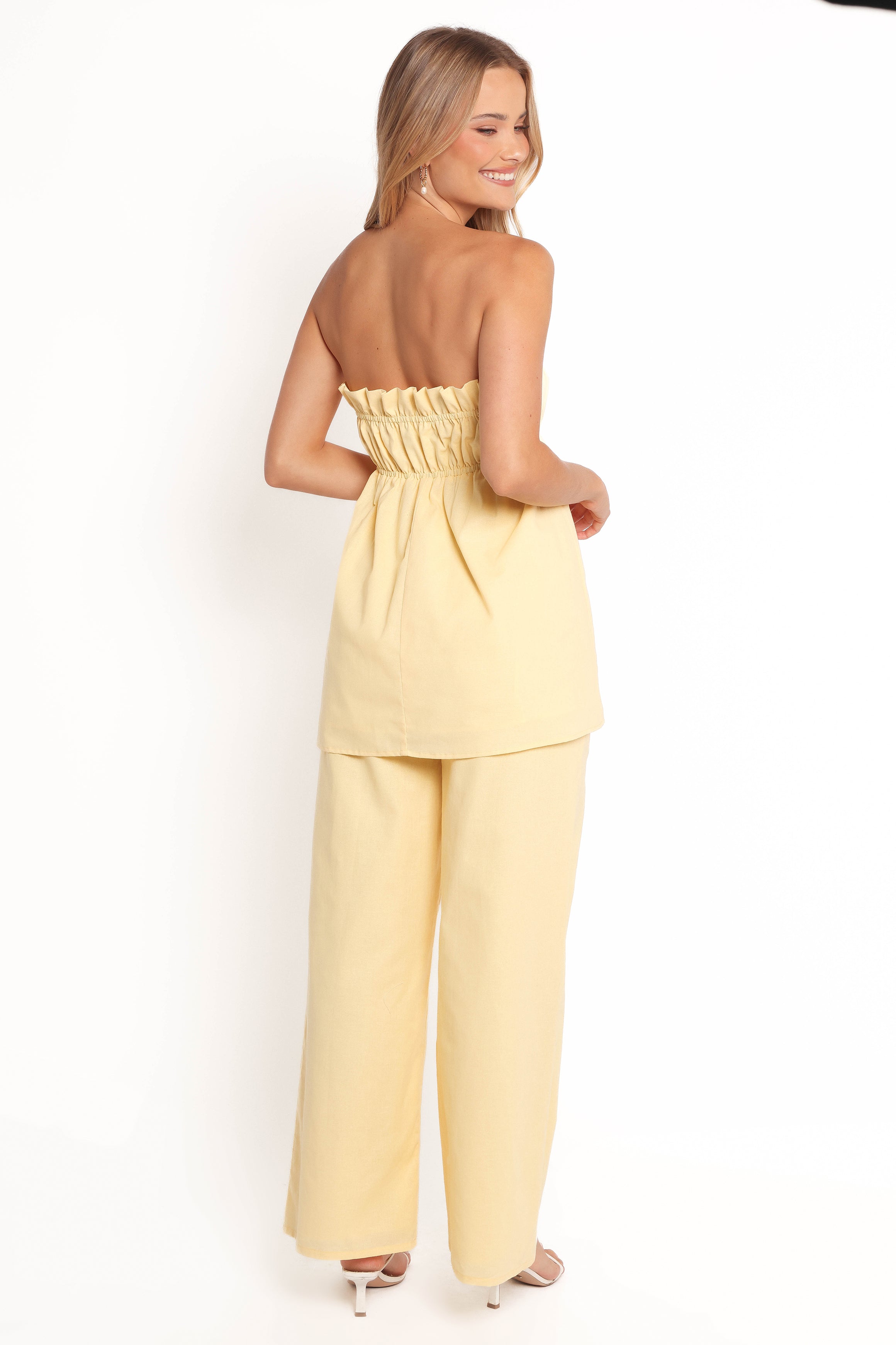 Petal and Pup USA BOTTOMS Ember Cotton Pants - Butter Yellow