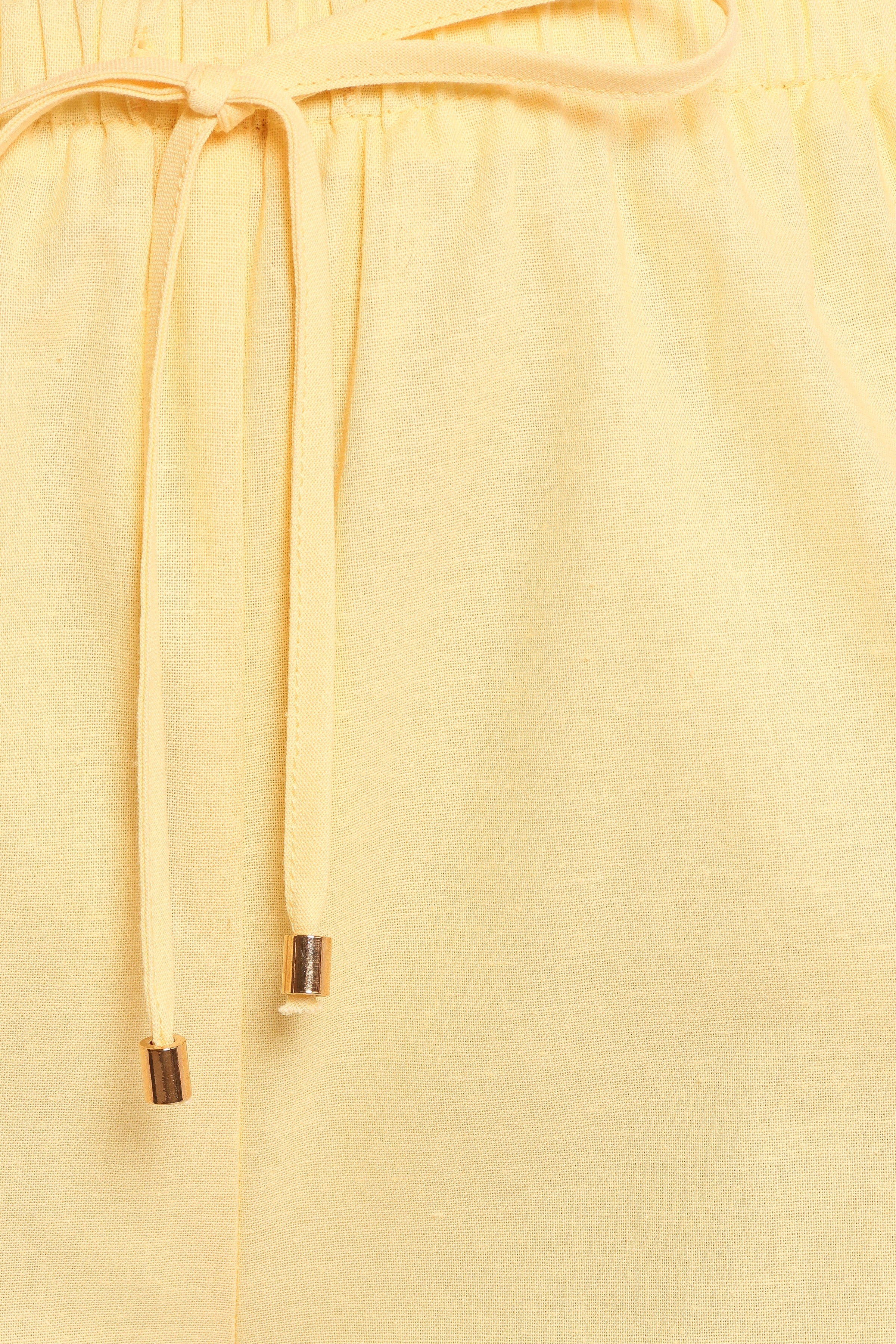 Petal and Pup USA BOTTOMS Ember Cotton Pants - Butter Yellow