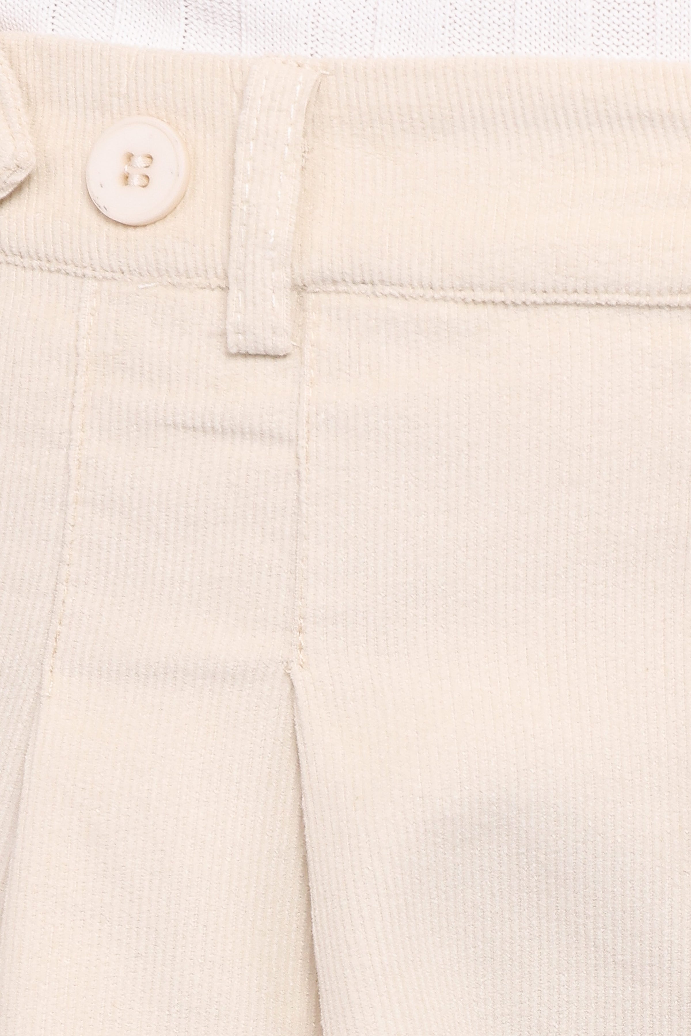 Petal and Pup USA BOTTOMS Faelan Wide Leg Cord Pants - Beige