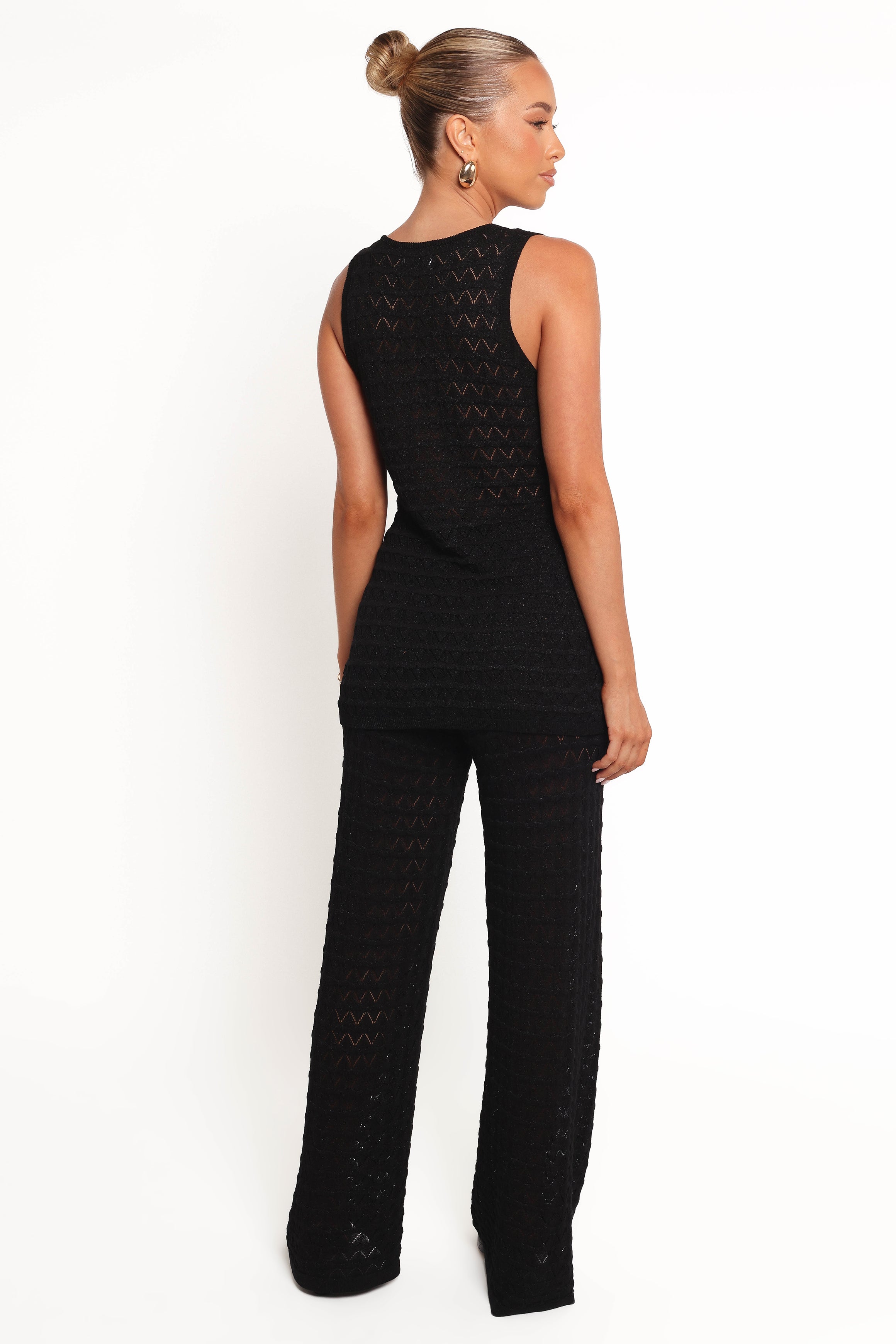 Petal and Pup USA BOTTOMS Fiore Pants - Black