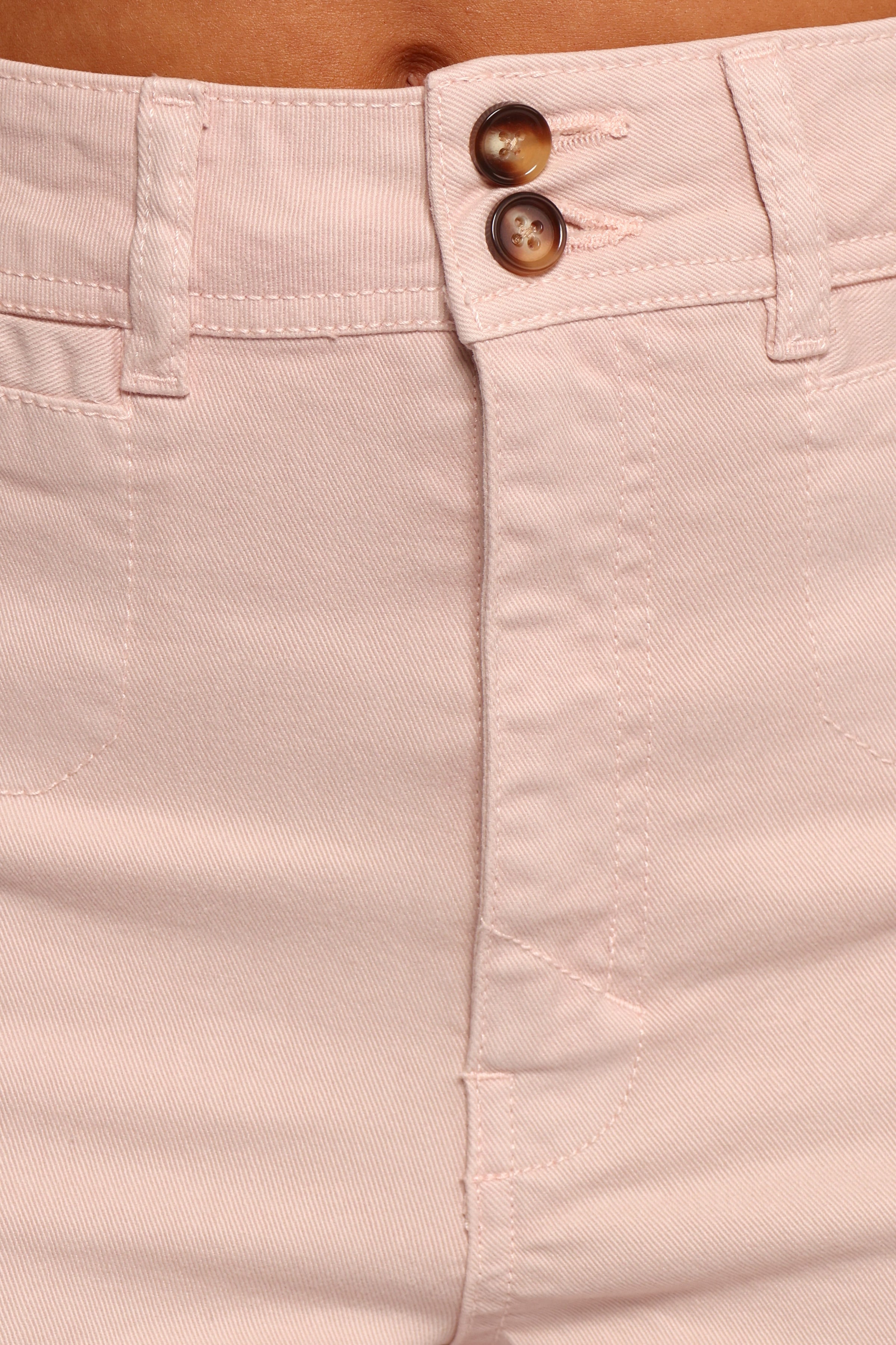 Petal and Pup USA BOTTOMS Gemma Cropped Wide Leg Jeans - Sepia Rose