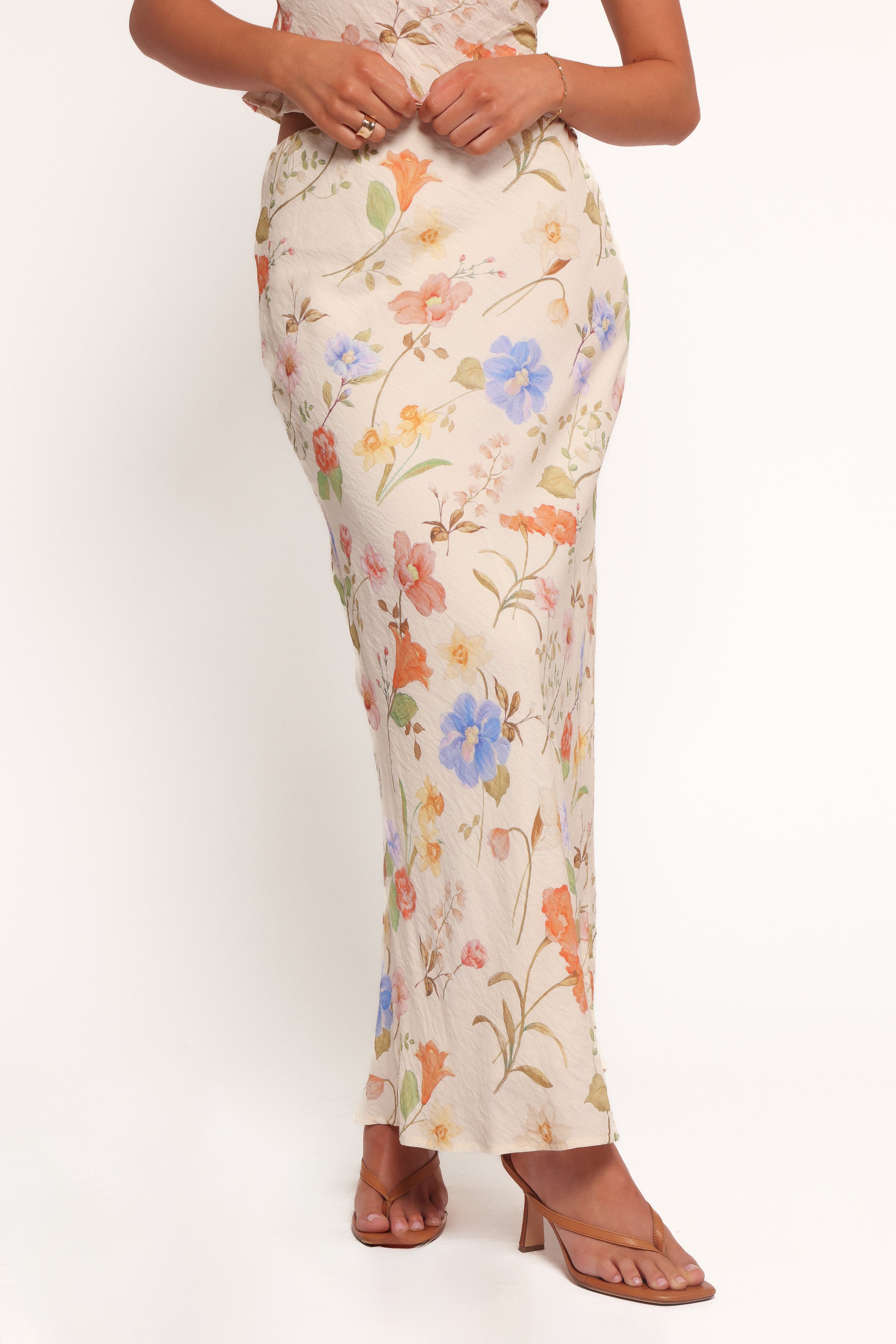 Petal and Pup USA BOTTOMS Giarda Maxi Skirt - Floral