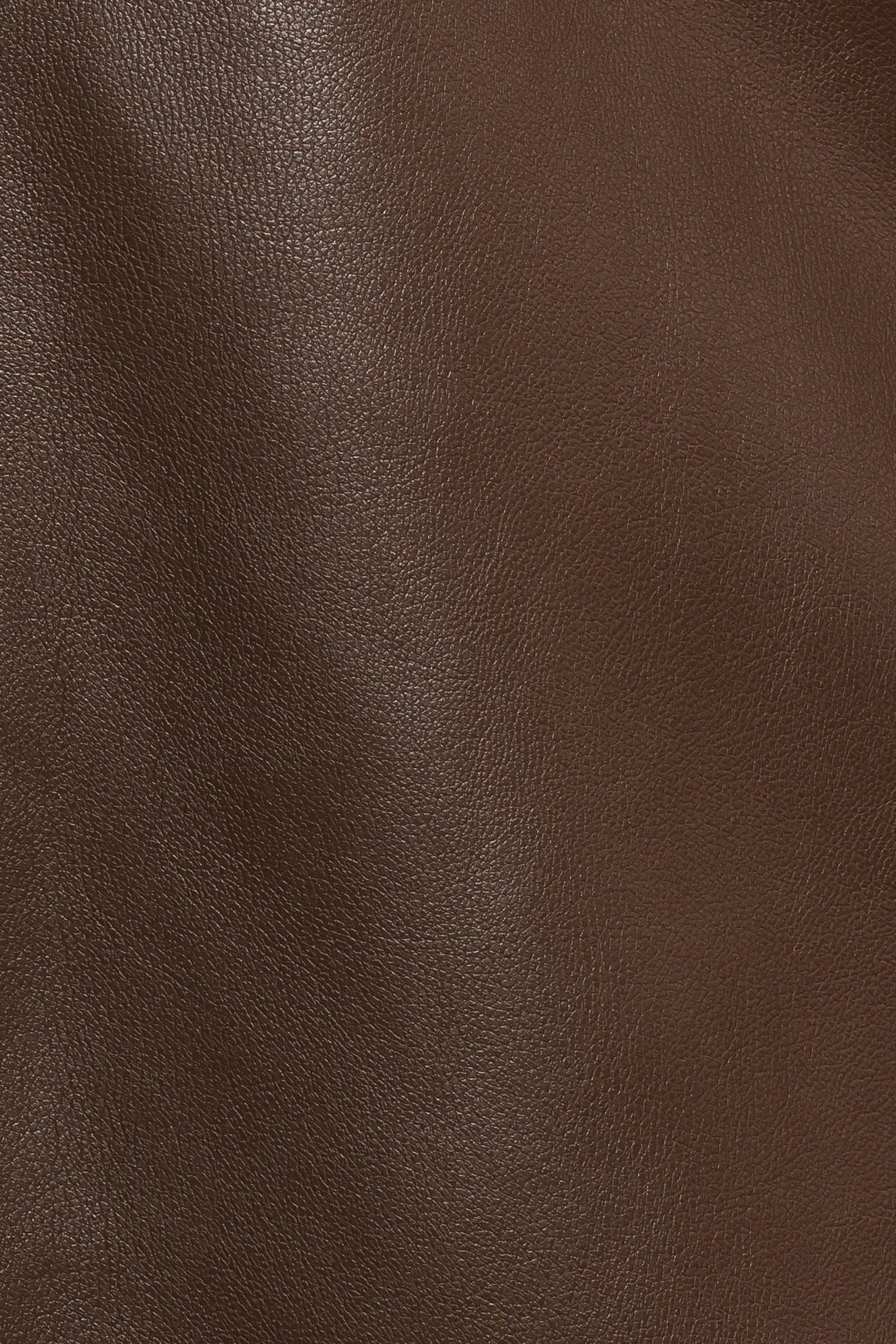 Petal and Pup USA BOTTOMS Haelee Faux Leather Skirt - Brown (Hold for Rack)