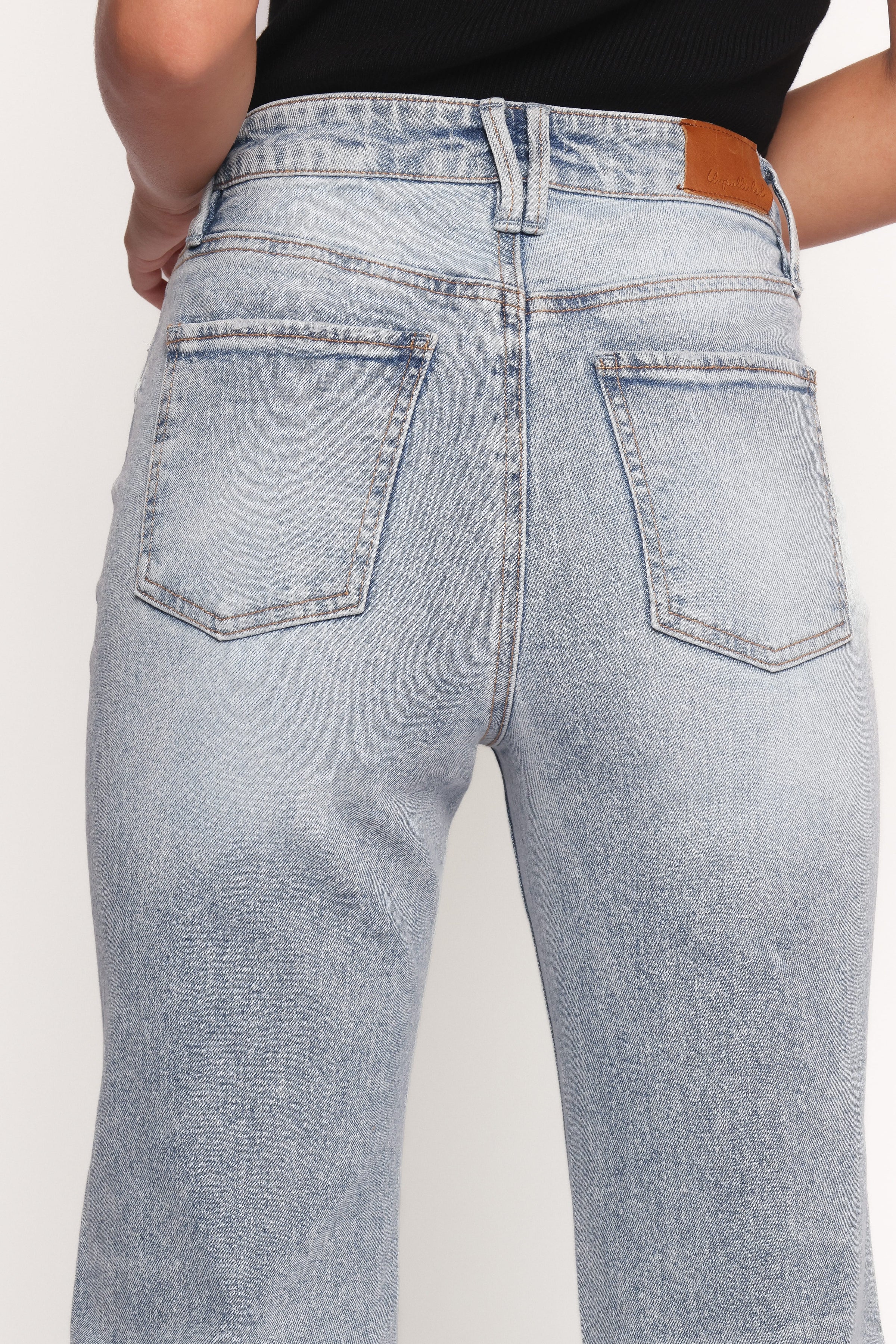 Petal and Pup USA BOTTOMS Jolene Wide Leg Jeans - Peace