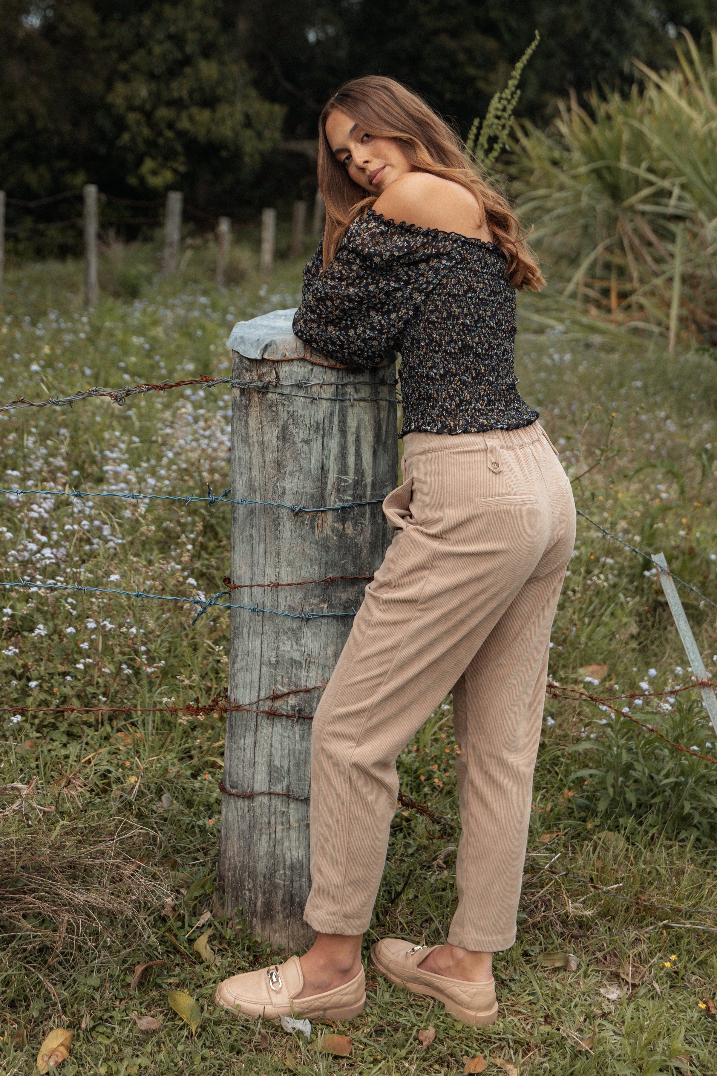 Petal and Pup USA BOTTOMS Jones Cord Pant - Brown (Hold for Rack)