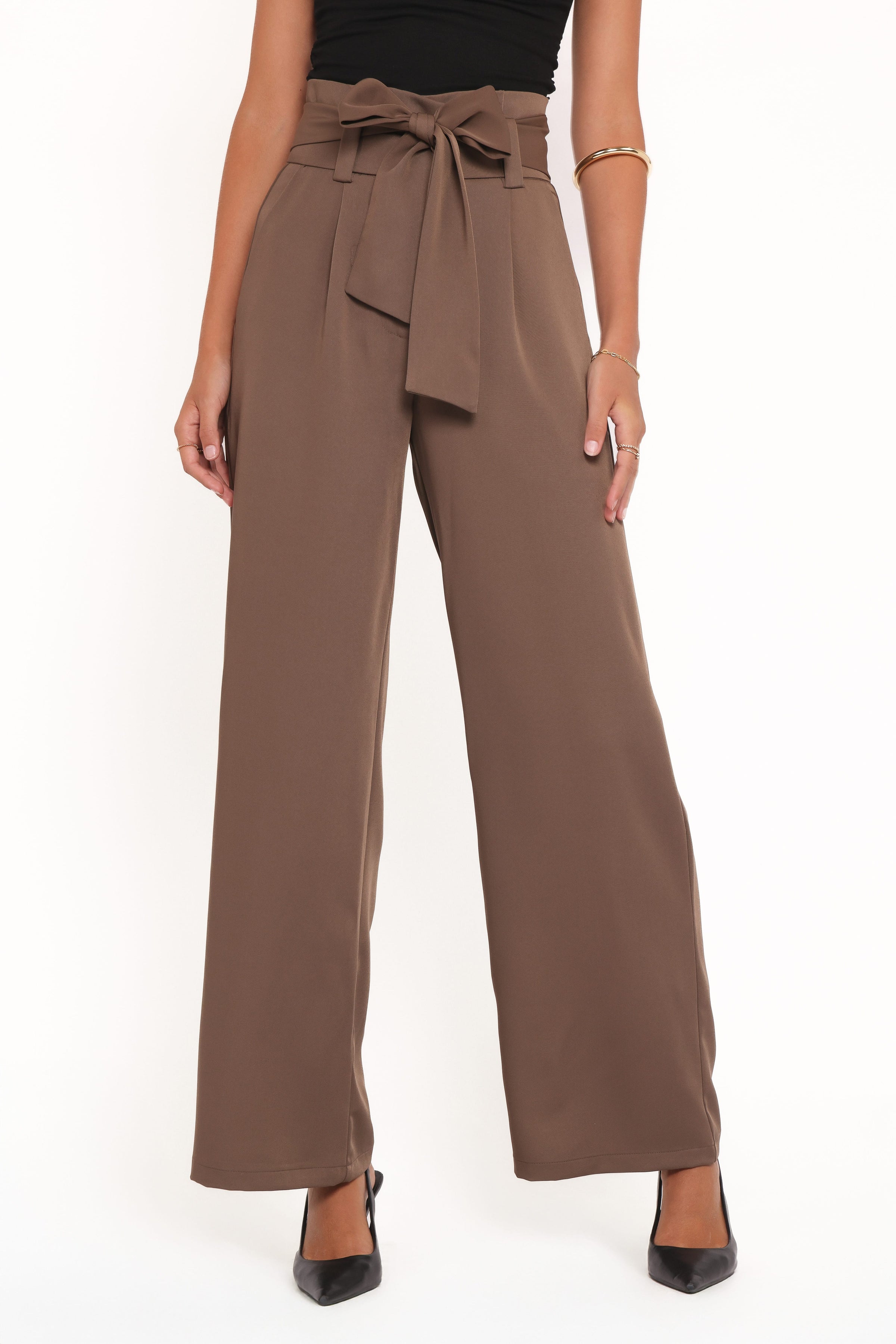 Petal and Pup USA BOTTOMS Kieran Pants - Ash Brown