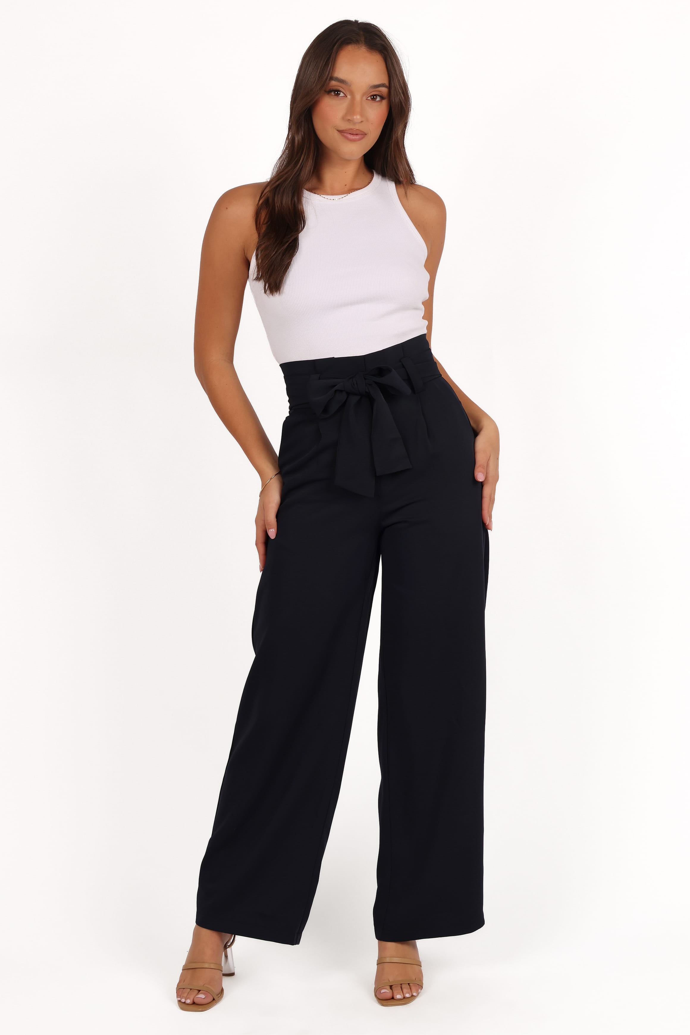 Petal and Pup USA BOTTOMS Kieran Pants - Navy
