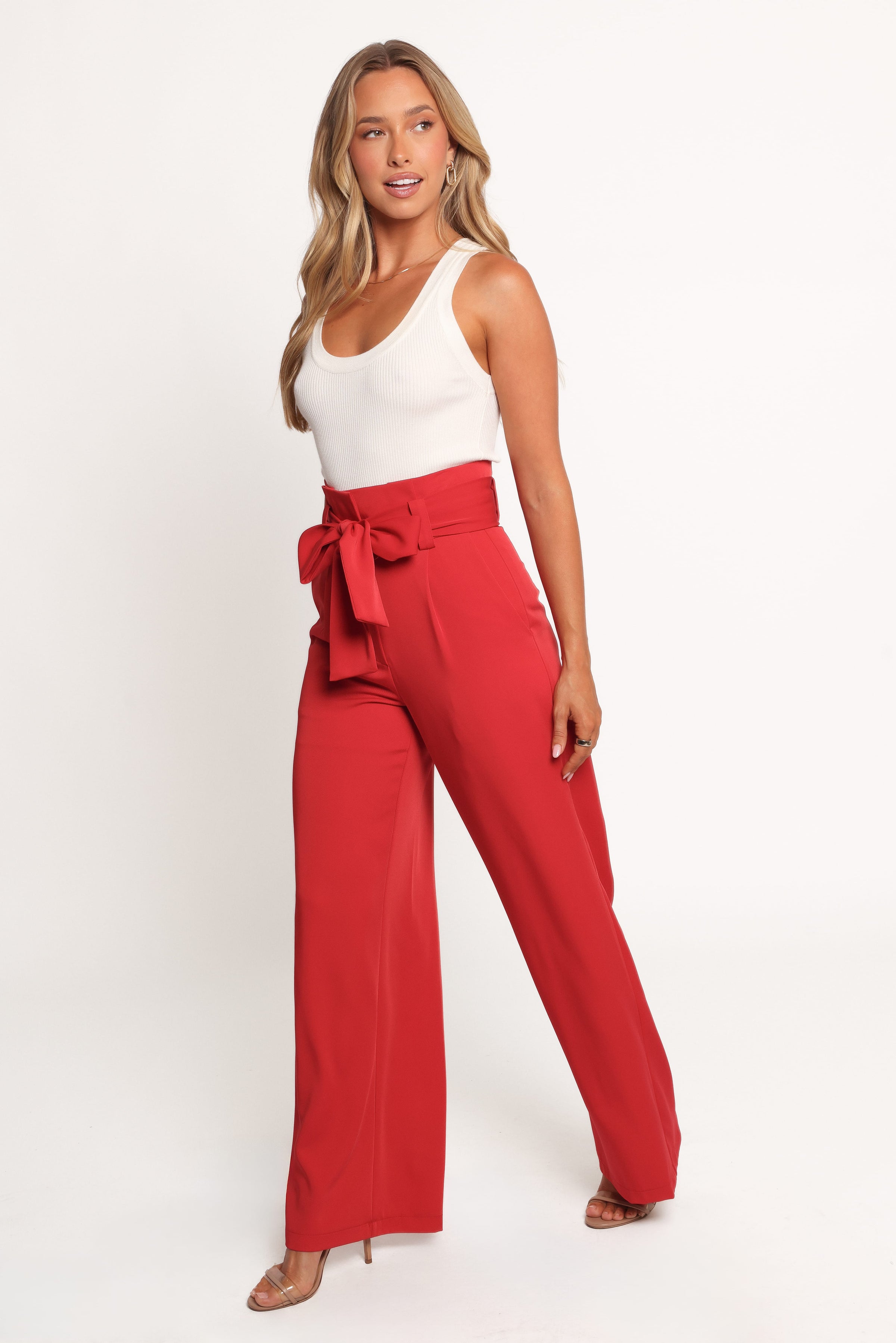 Petal and Pup USA BOTTOMS Kieran Pants - Red
