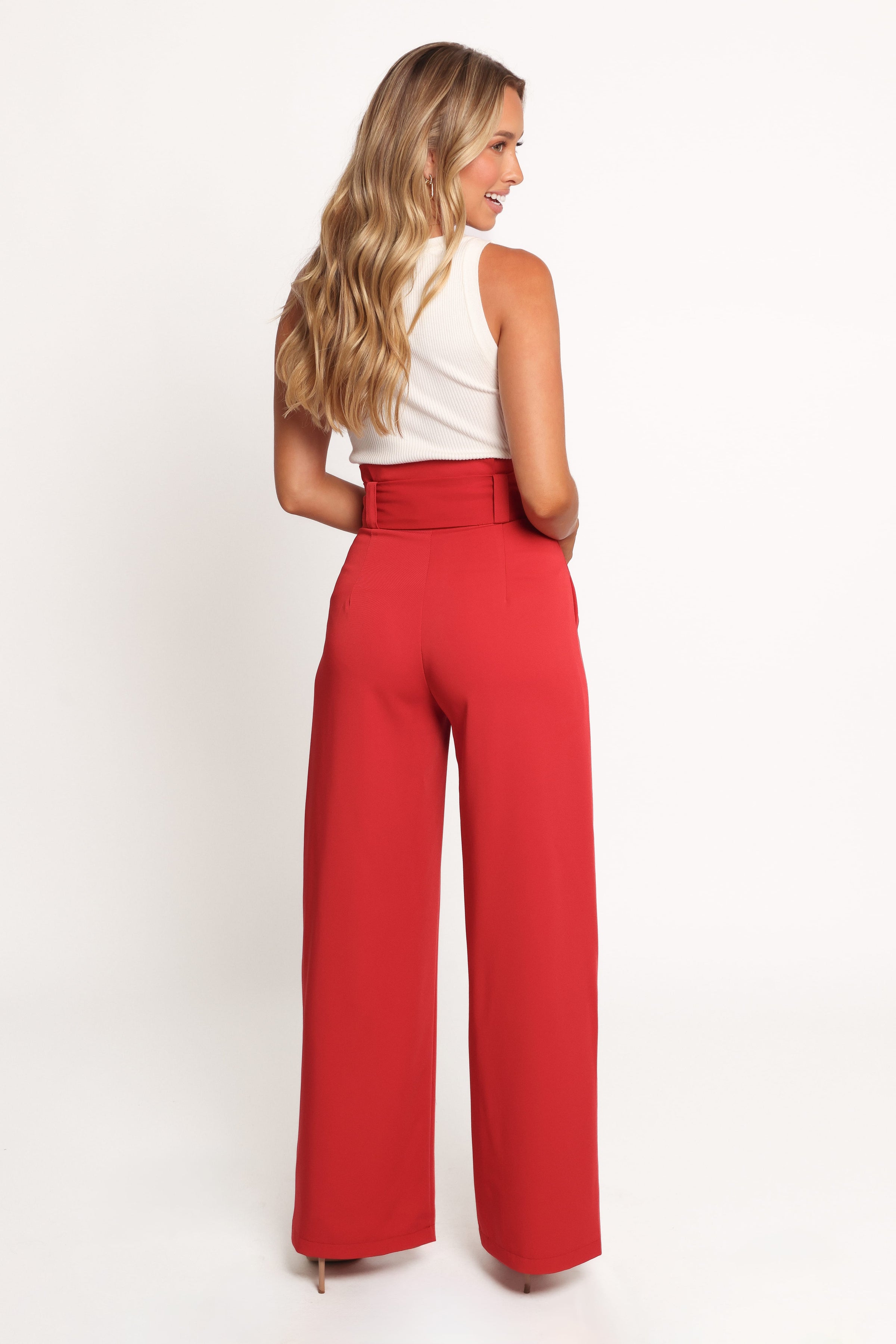 Petal and Pup USA BOTTOMS Kieran Pants - Red