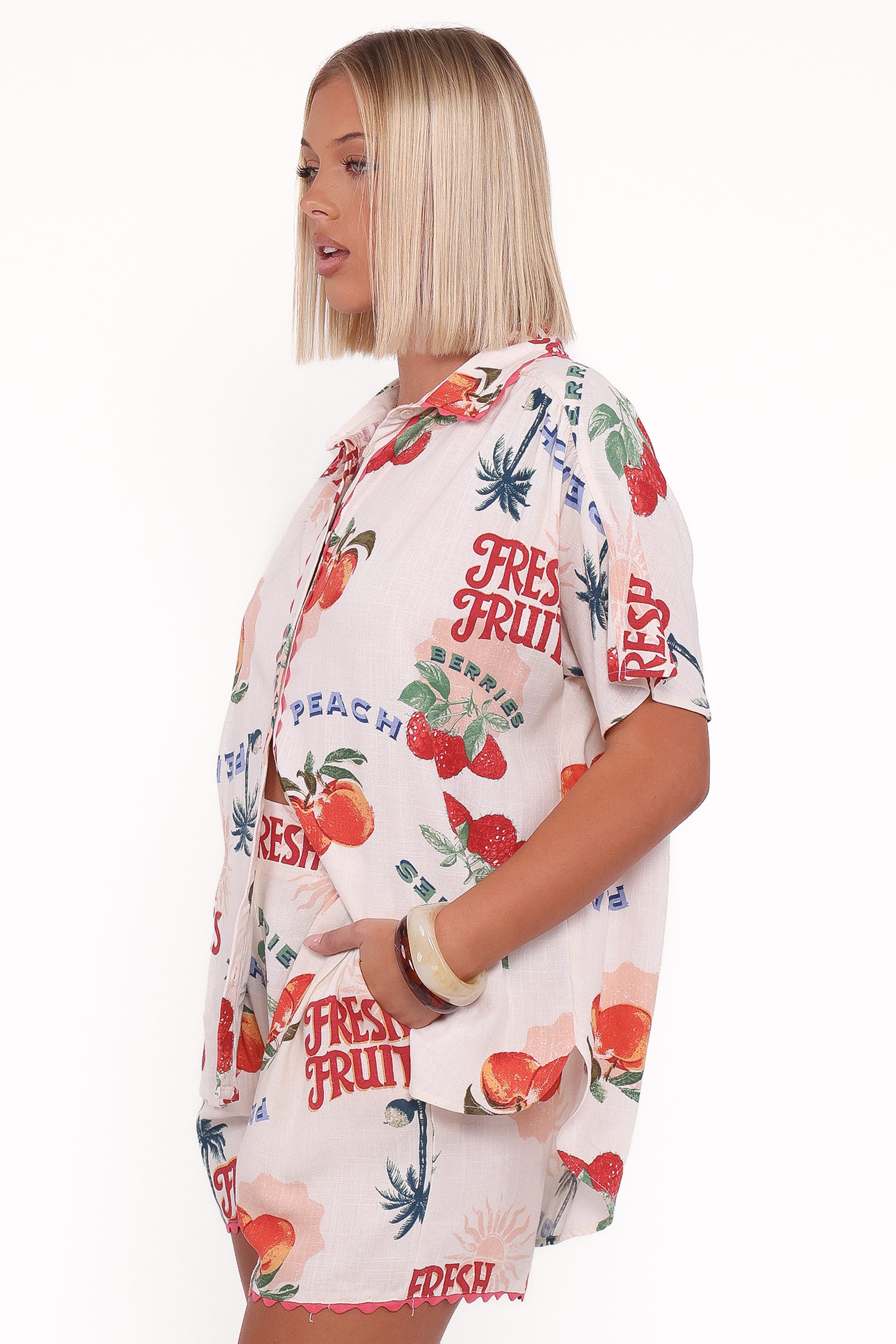 Petal and Pup USA BOTTOMS Lars Shorts - Tutti Frutti (Hold for Amazon)