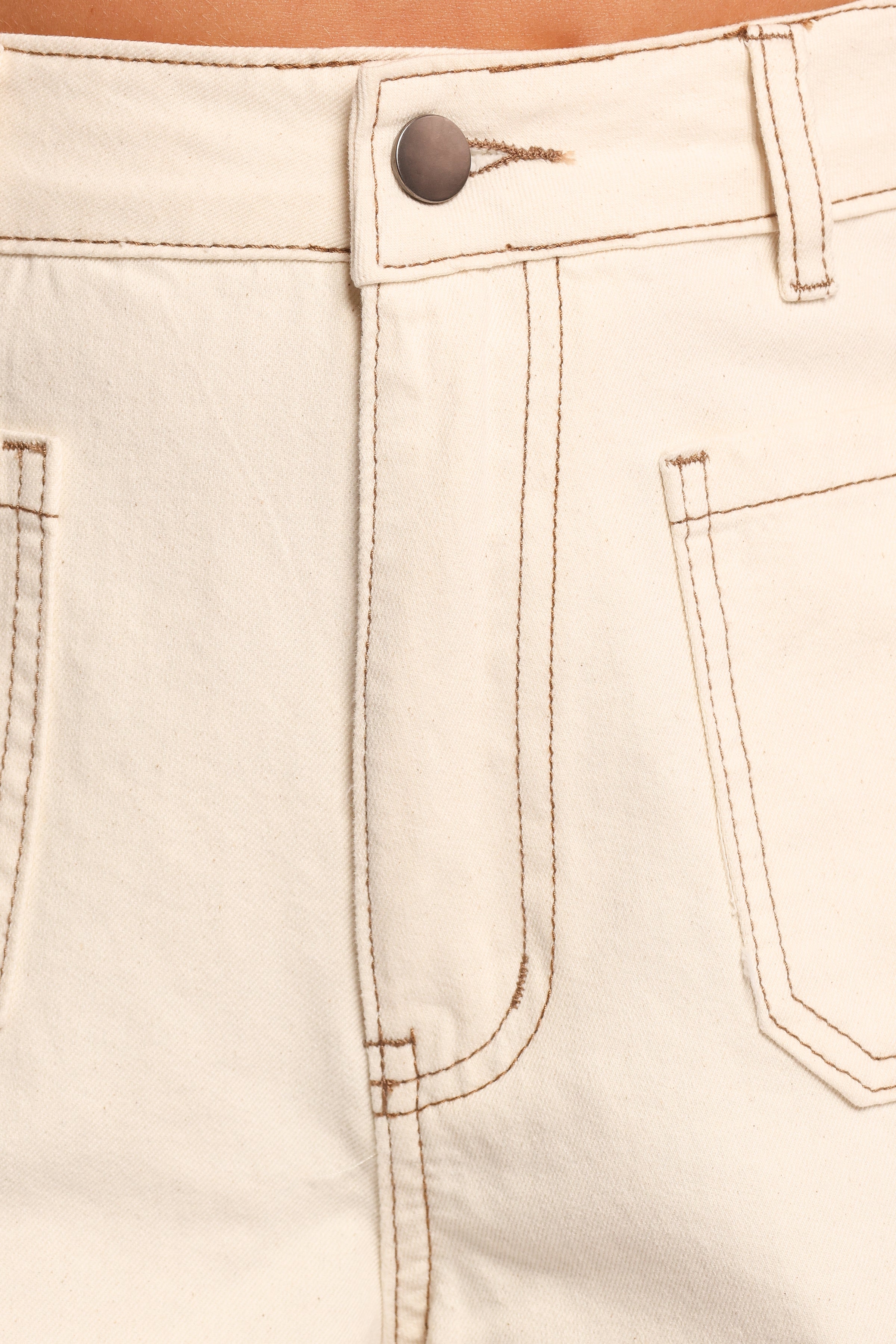 Petal and Pup USA BOTTOMS Levi Short - Ecru