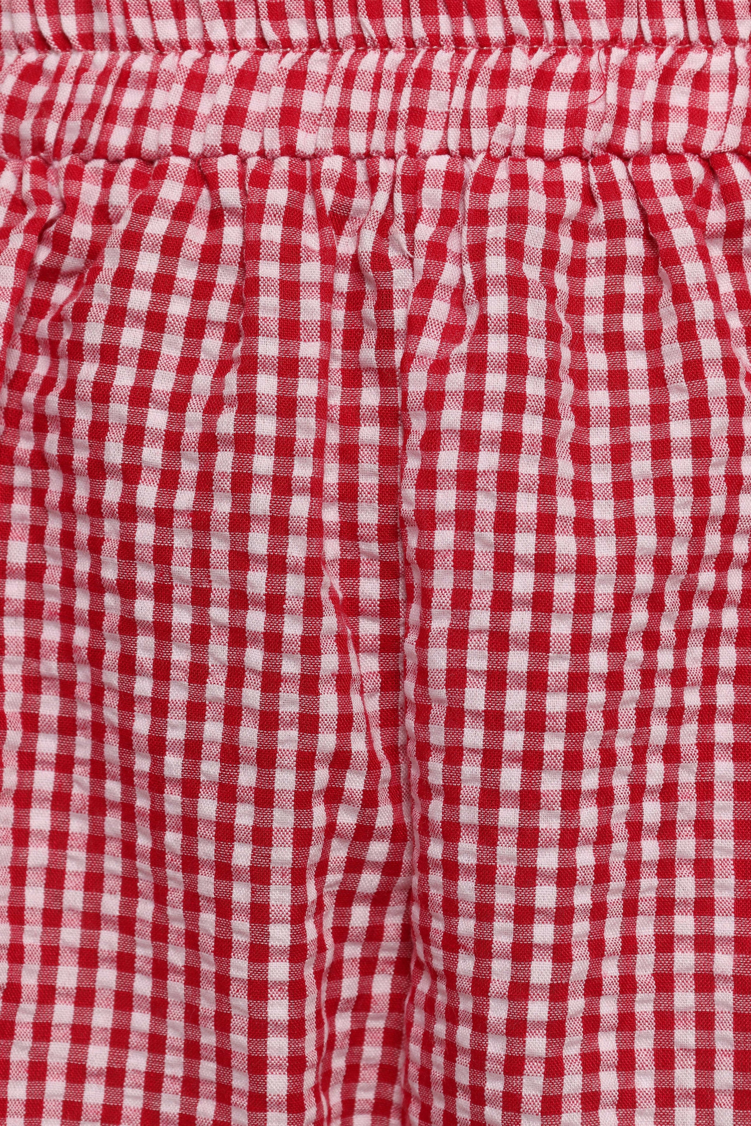 Petal and Pup USA BOTTOMS Libby Shorts - Red Gingham