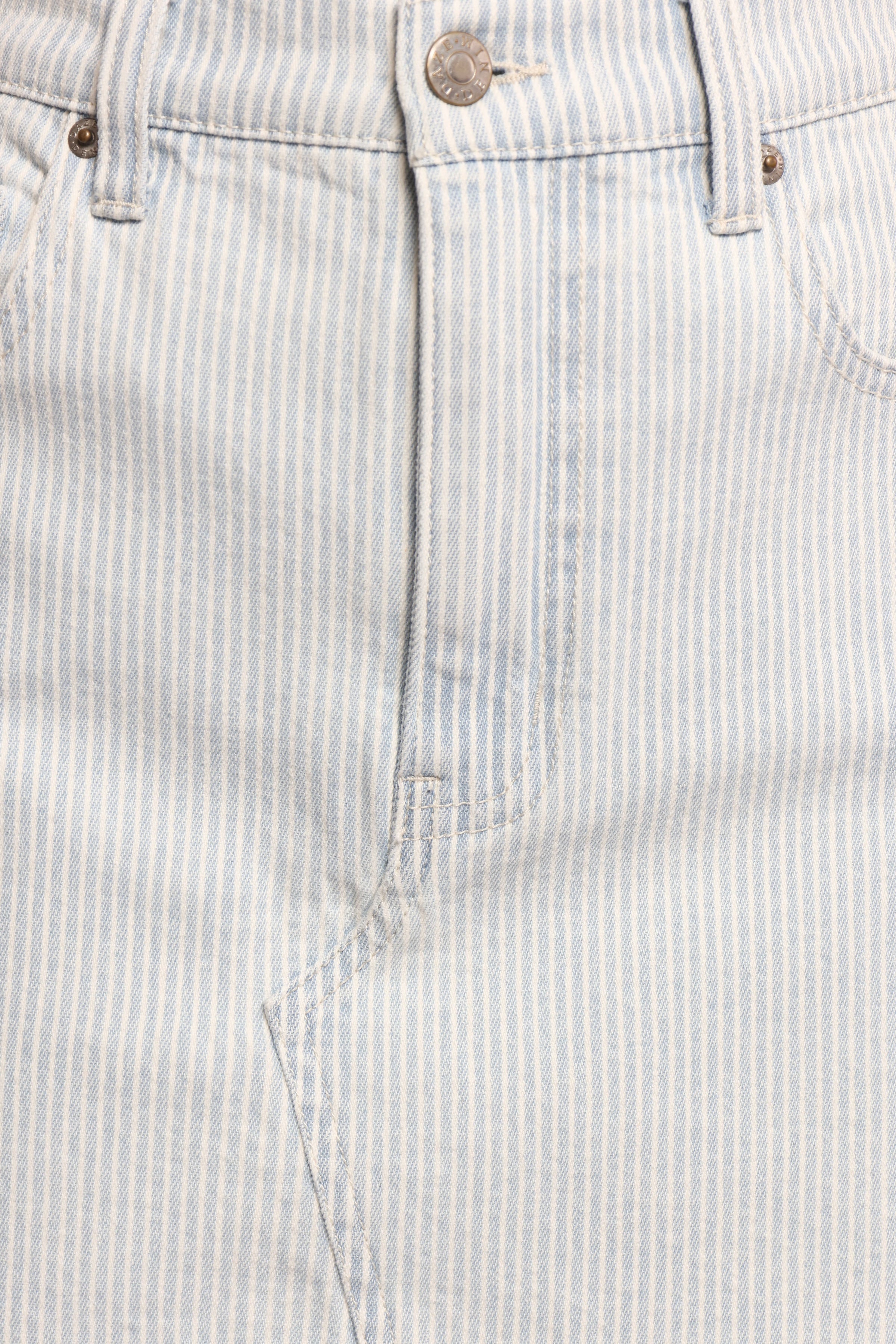 Petal and Pup USA BOTTOMS Malibu Mini Skirt - Blue Bell Stripe