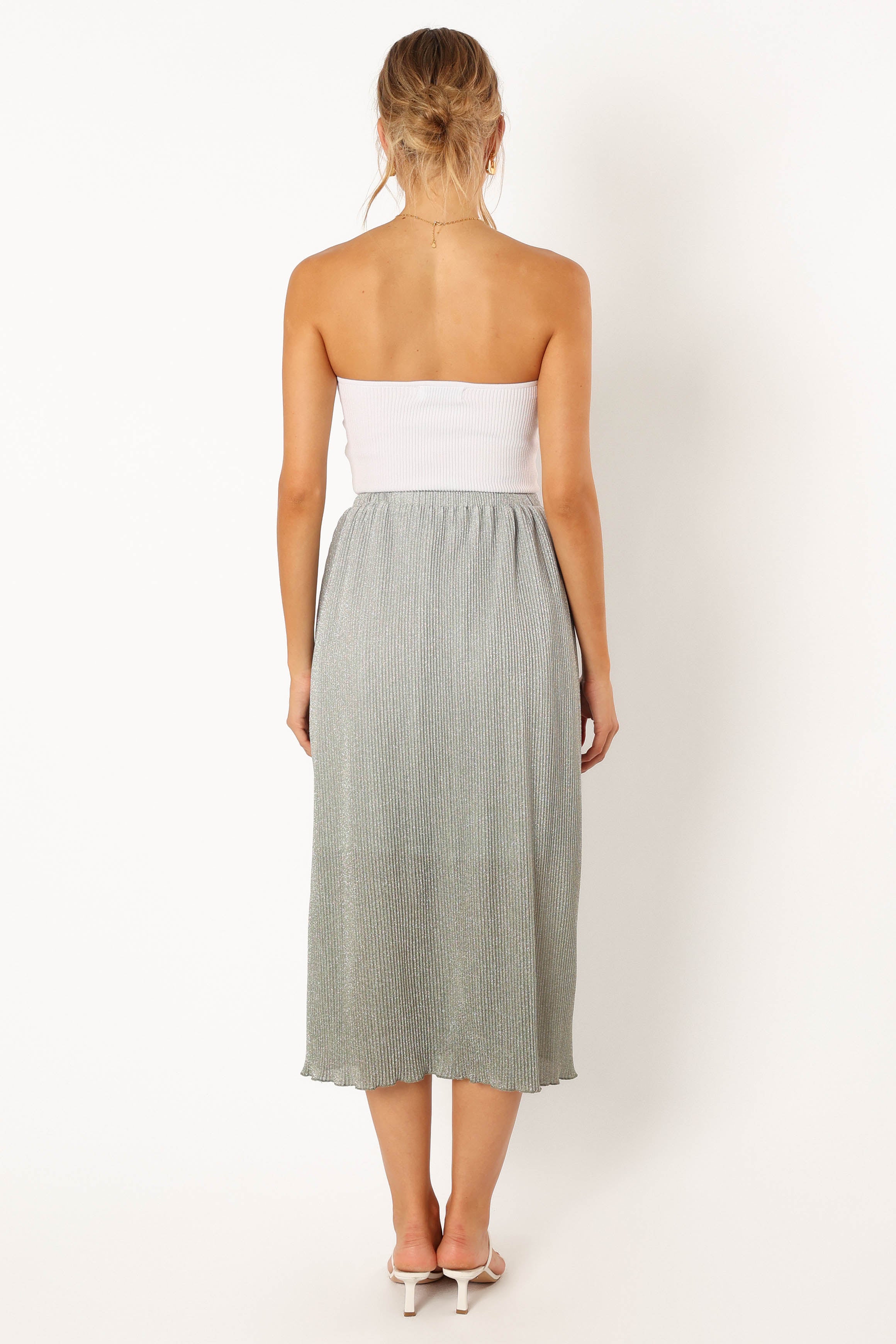 Petal and Pup USA BOTTOMS Margurita Gradient Midi Skirt - Aqua