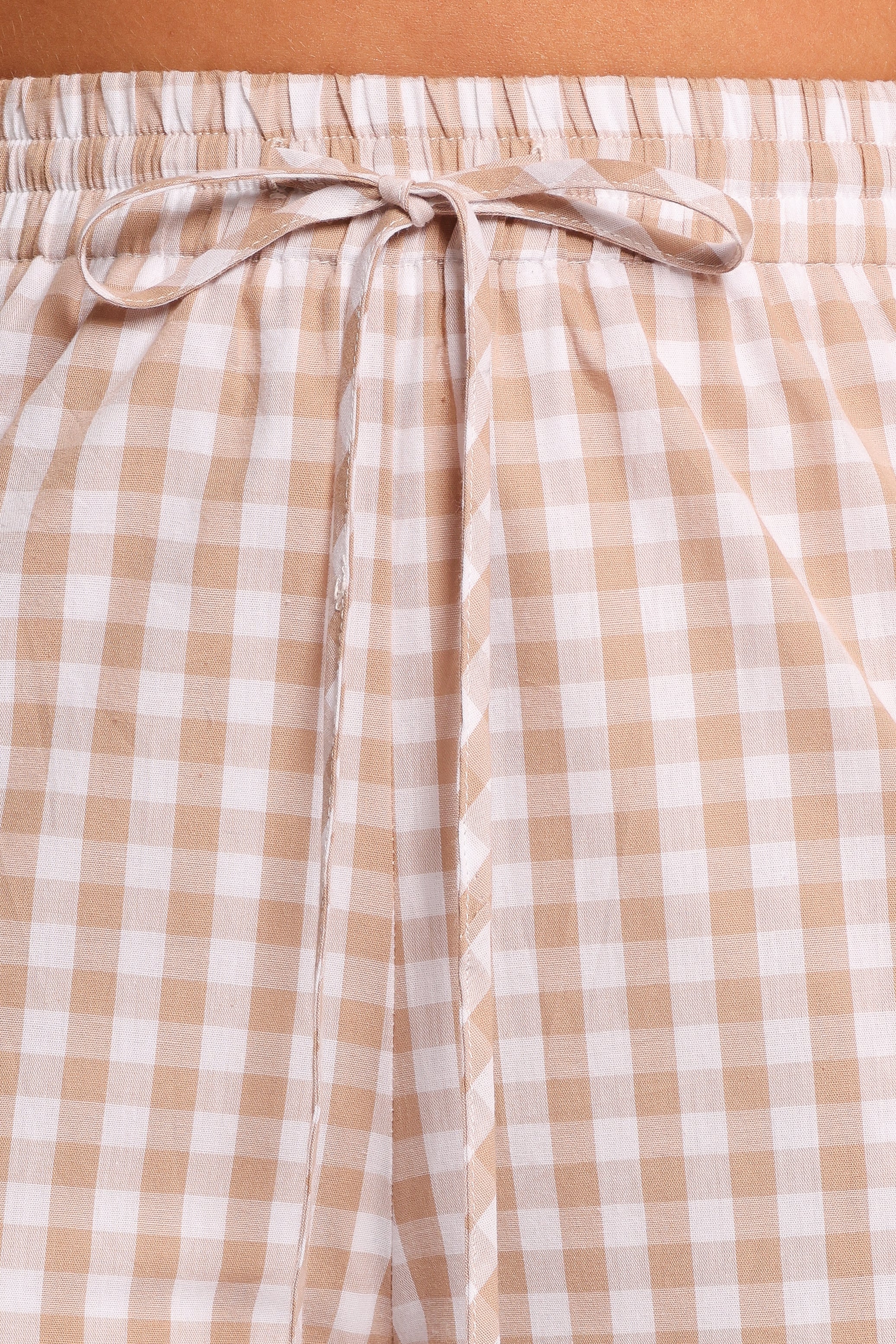 Petal and Pup USA BOTTOMS Marina Pant - Beige Gingham