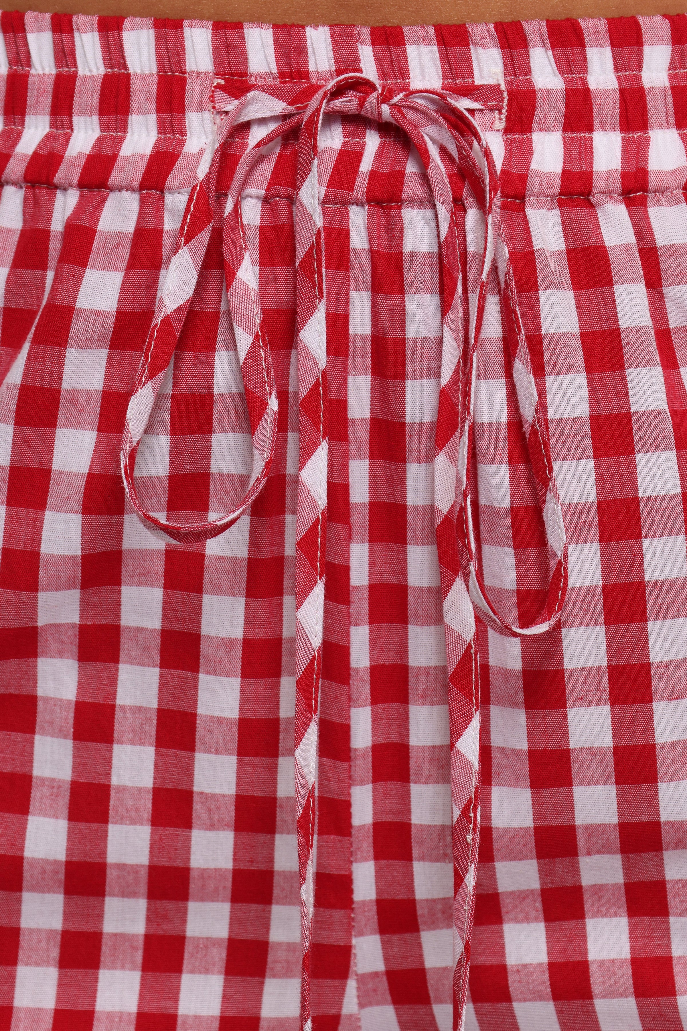 Petal and Pup USA BOTTOMS Marina Pant - Red Gingham
