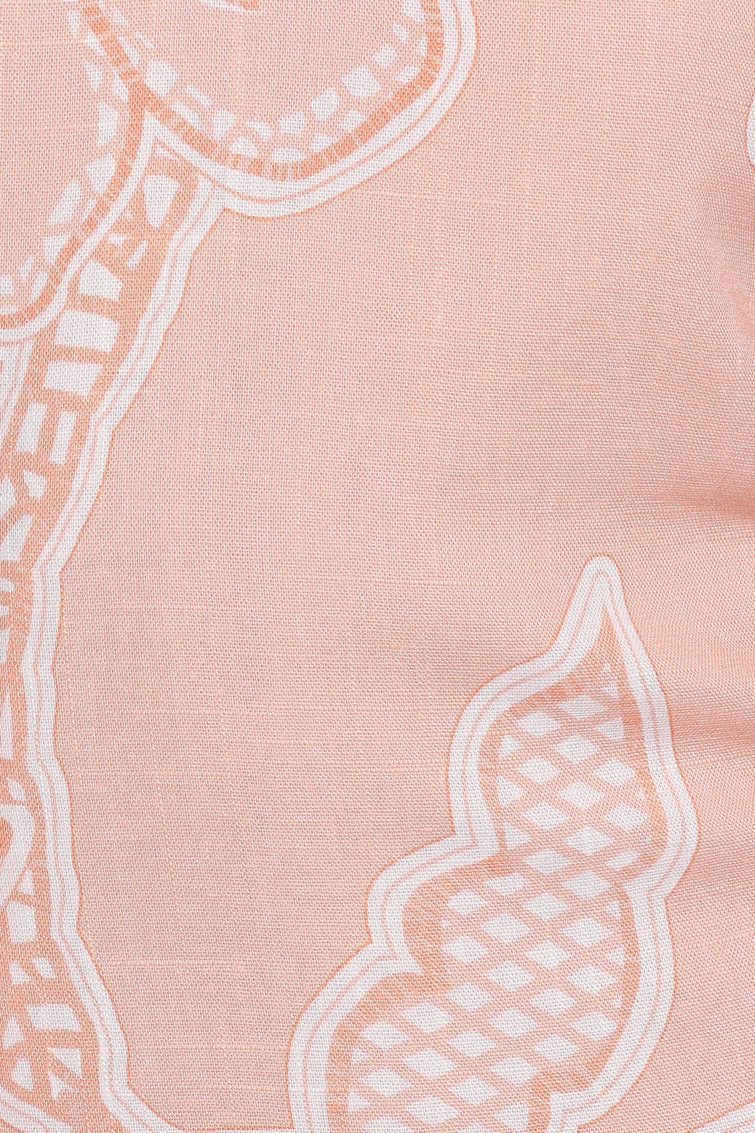 Petal and Pup USA BOTTOMS Marissa Maxi Skirt - Peach Floral
