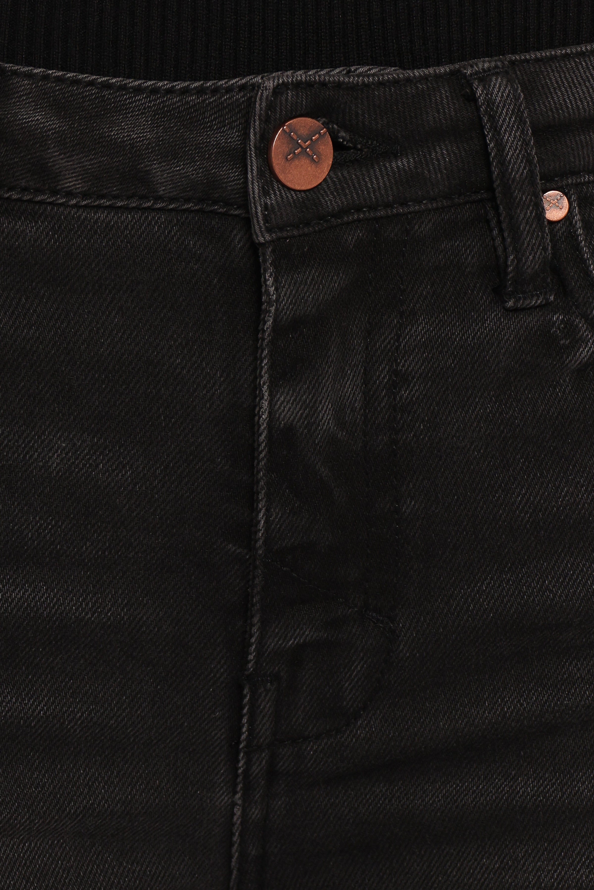Petal and Pup USA BOTTOMS Marlow Mid Rise Crop Flare Jeans - Psych