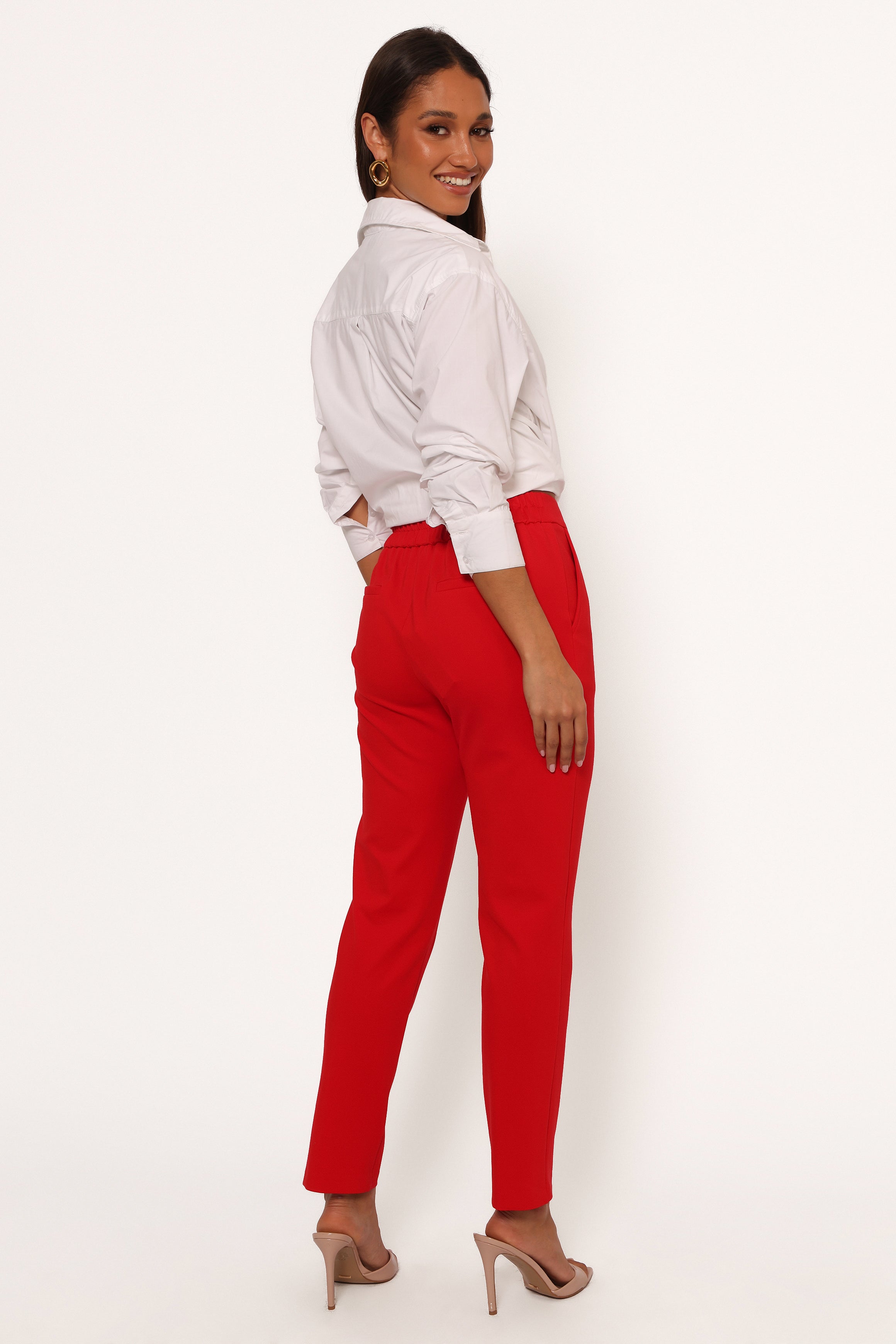 Petal and Pup USA BOTTOMS Martina Pant - Red