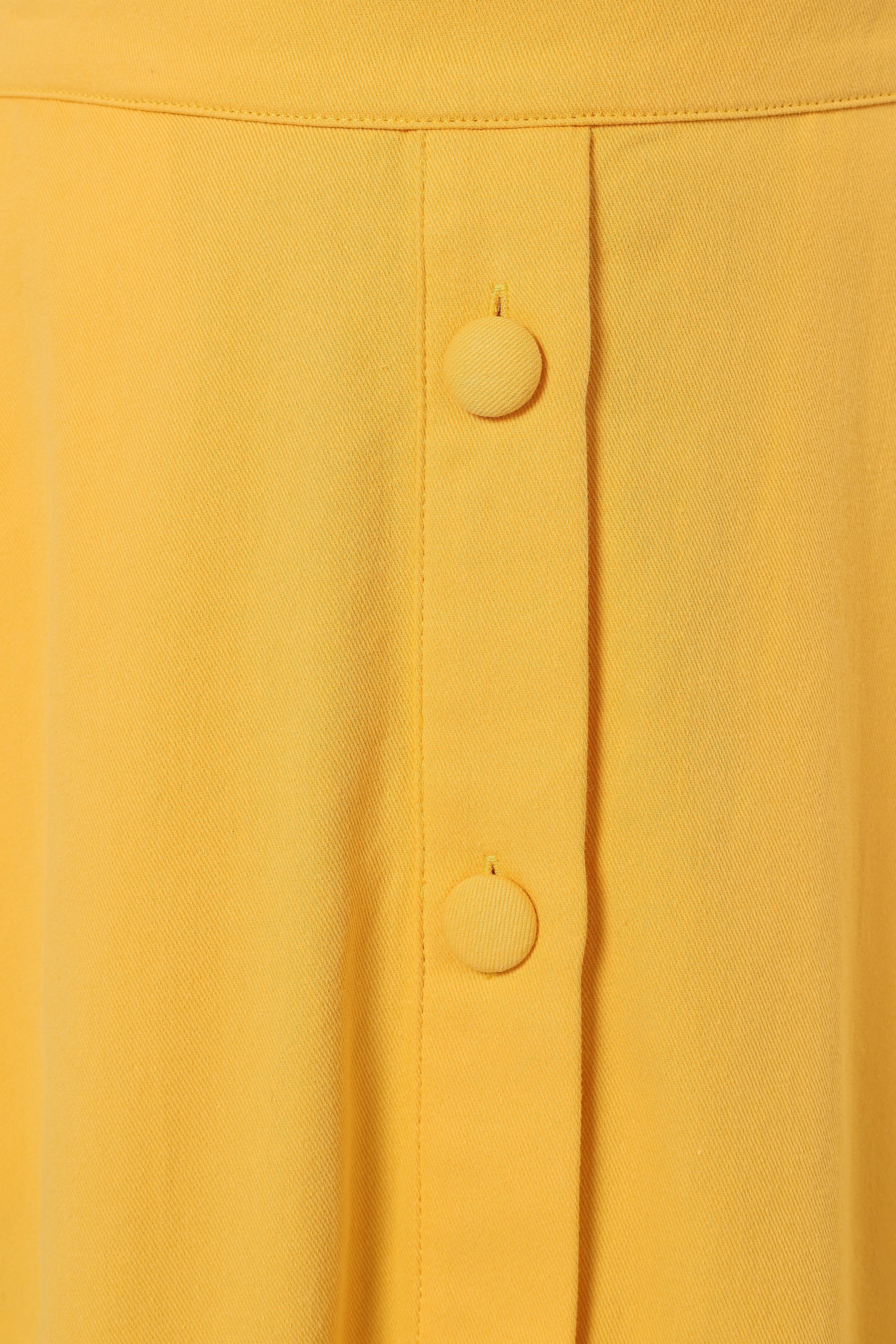 Petal and Pup USA BOTTOMS Mave Midi Skirt - Sunflower