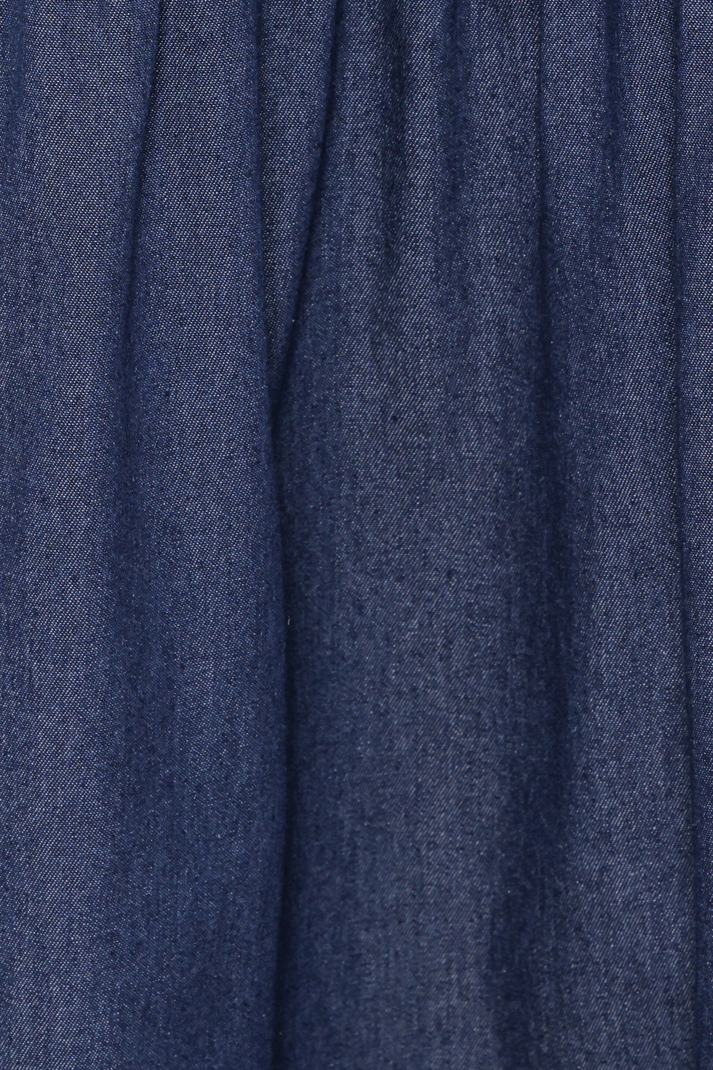 Petal and Pup USA BOTTOMS Meadow Midi Denim Skirt - Dark Wash