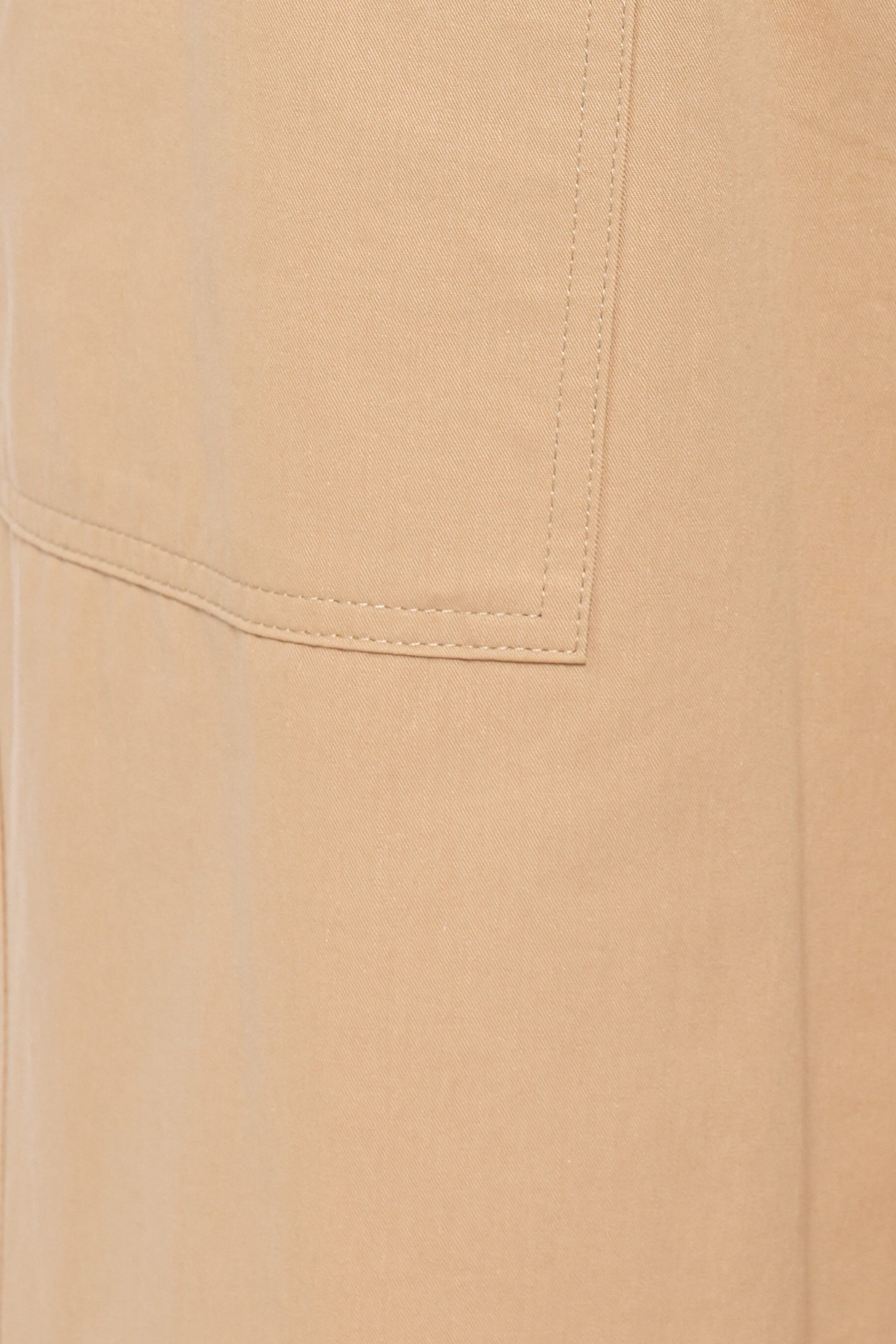 Petal and Pup USA BOTTOMS Mia Wide Leg Cropped Pant - Taupe