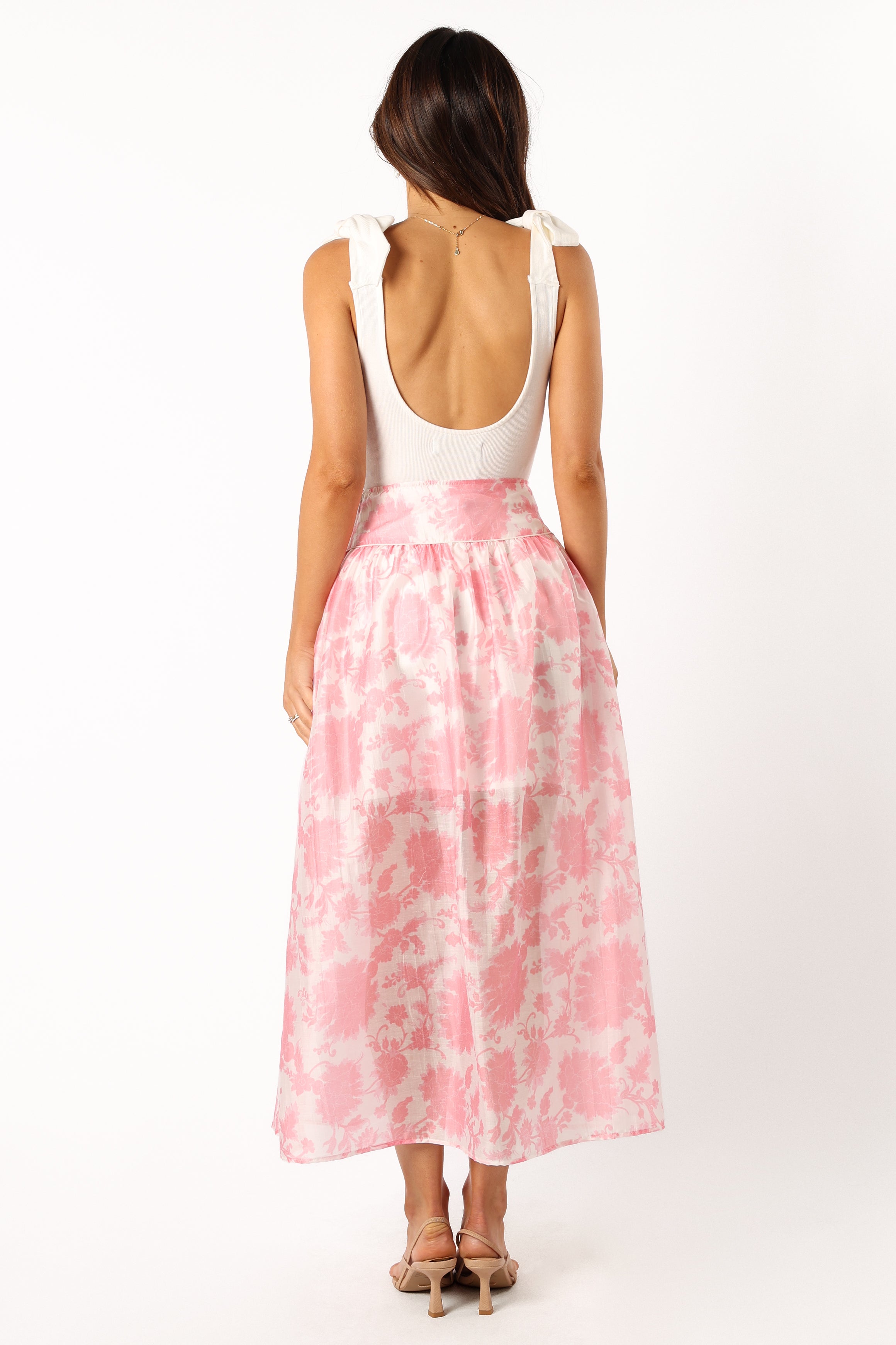 Petal and Pup USA BOTTOMS Miami Maxi Skirt - Pink Floral