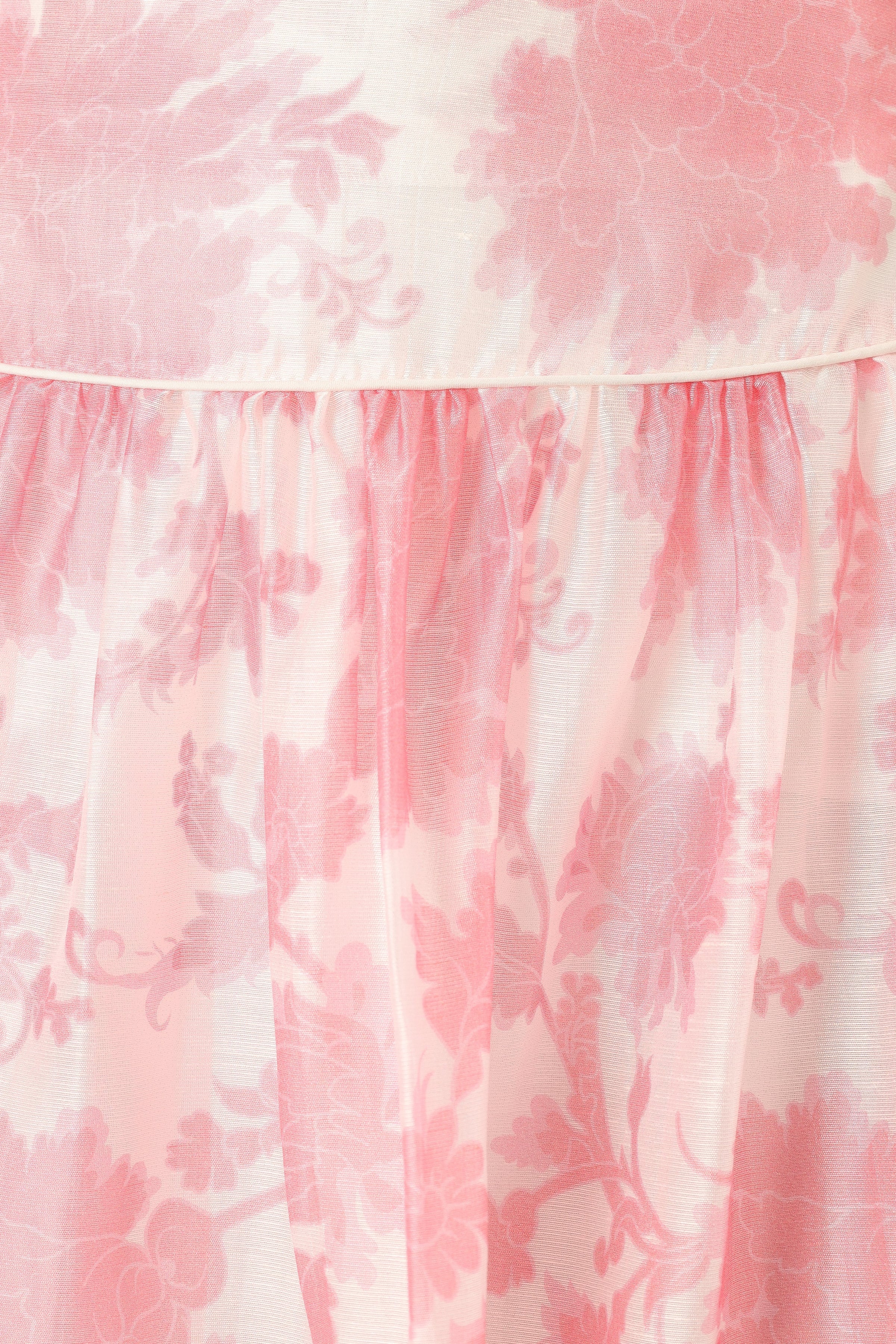 Petal and Pup USA BOTTOMS Miami Maxi Skirt - Pink Floral