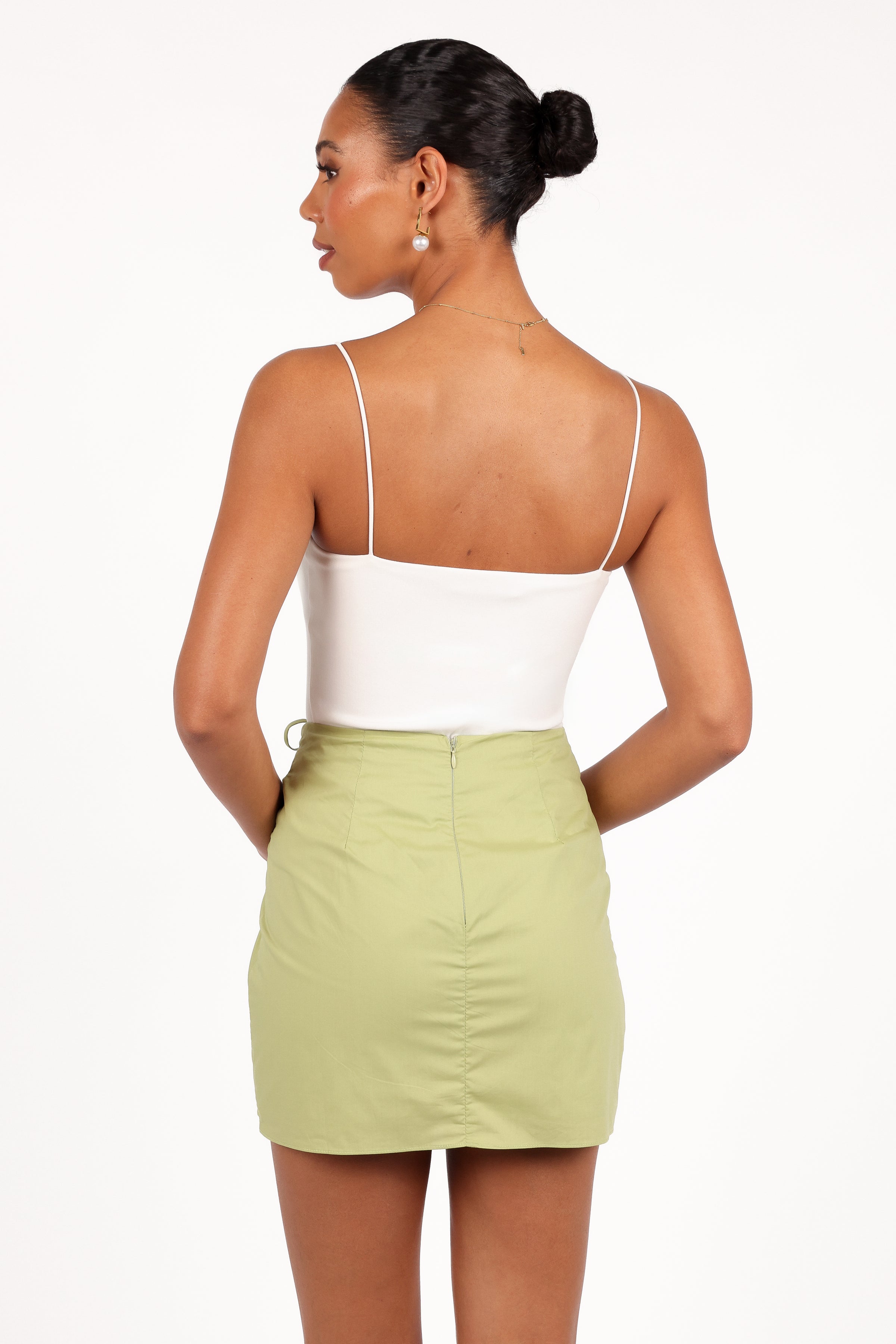 Petal and Pup USA BOTTOMS Mirha Mini Skirt - Meadow Green