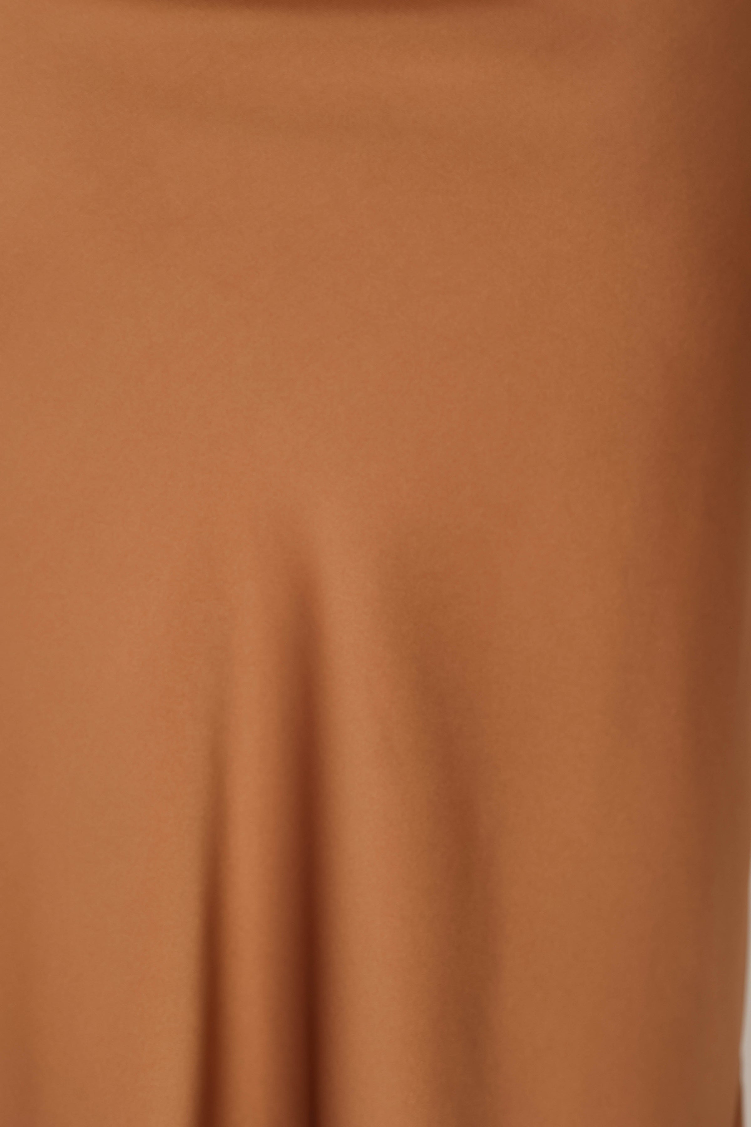 Petal and Pup USA BOTTOMS Nellie Satin Midi Skirt - Bronze