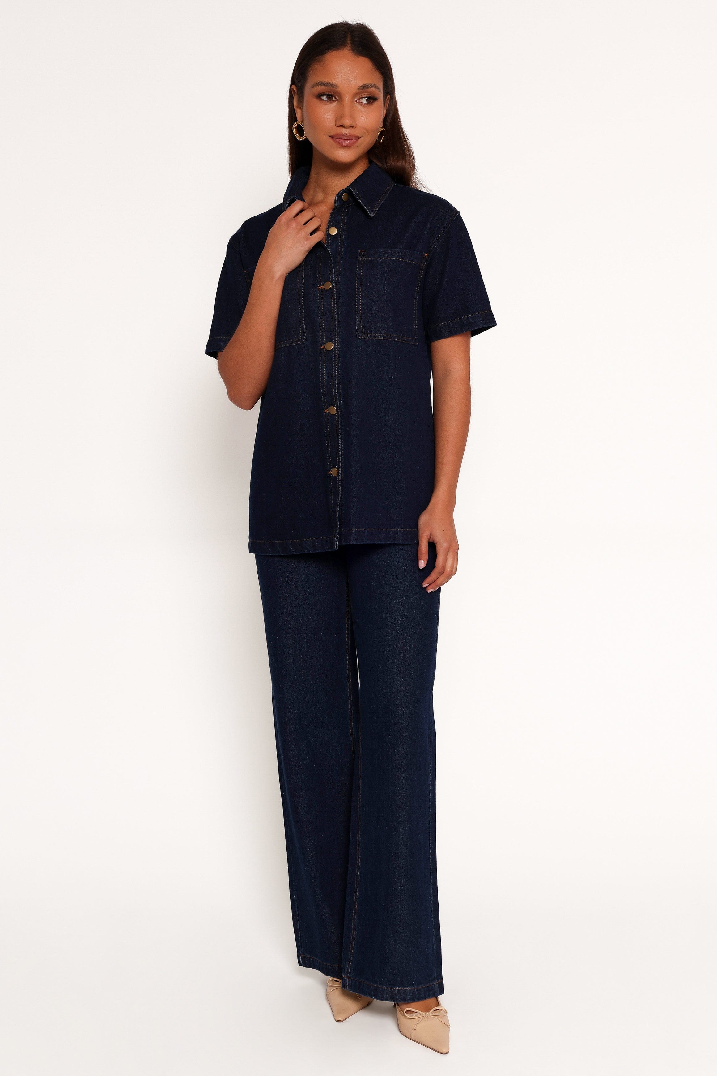 Petal and Pup USA BOTTOMS Nolan Jean - Dark Denim