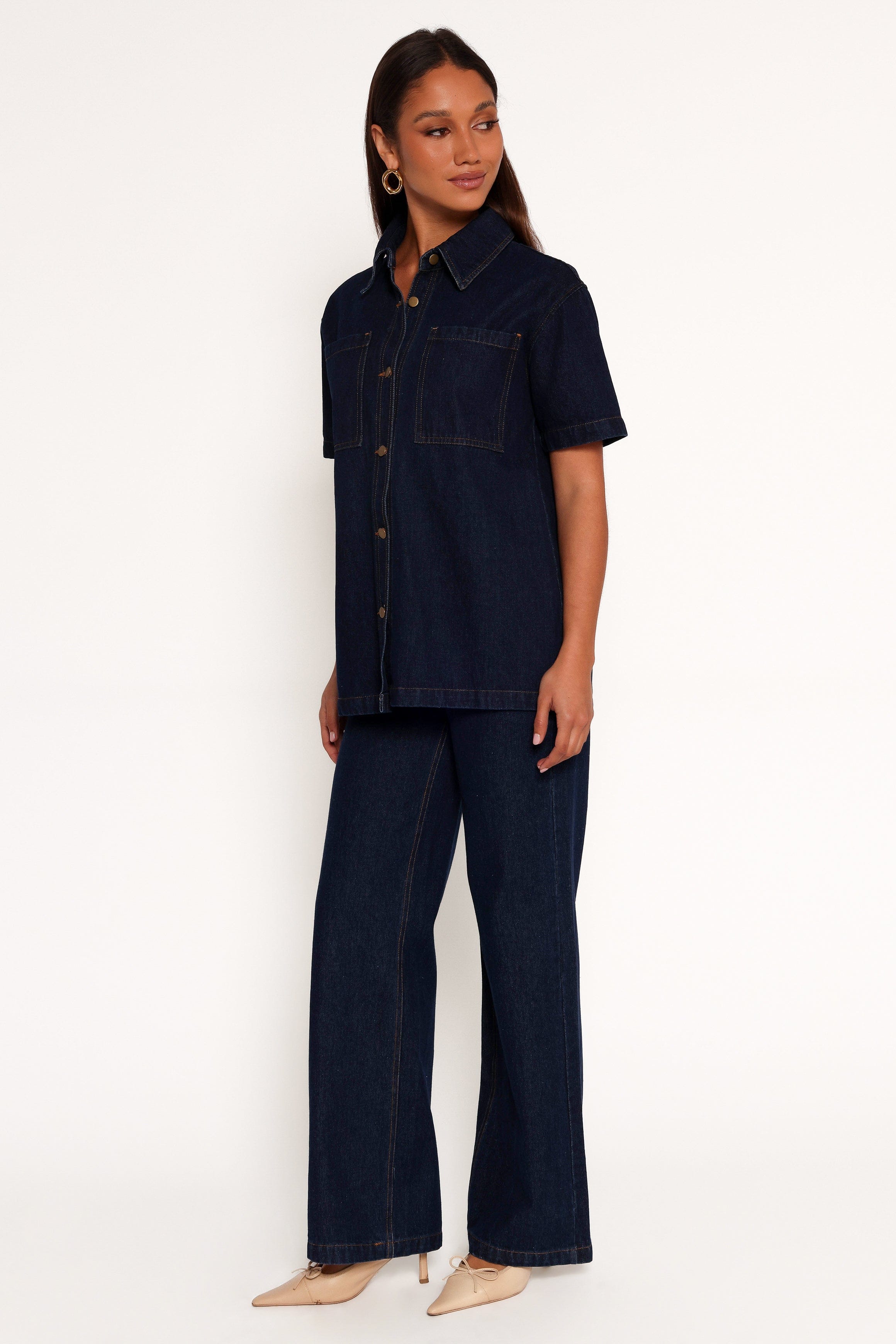 Petal and Pup USA BOTTOMS Nolan Jean - Dark Denim