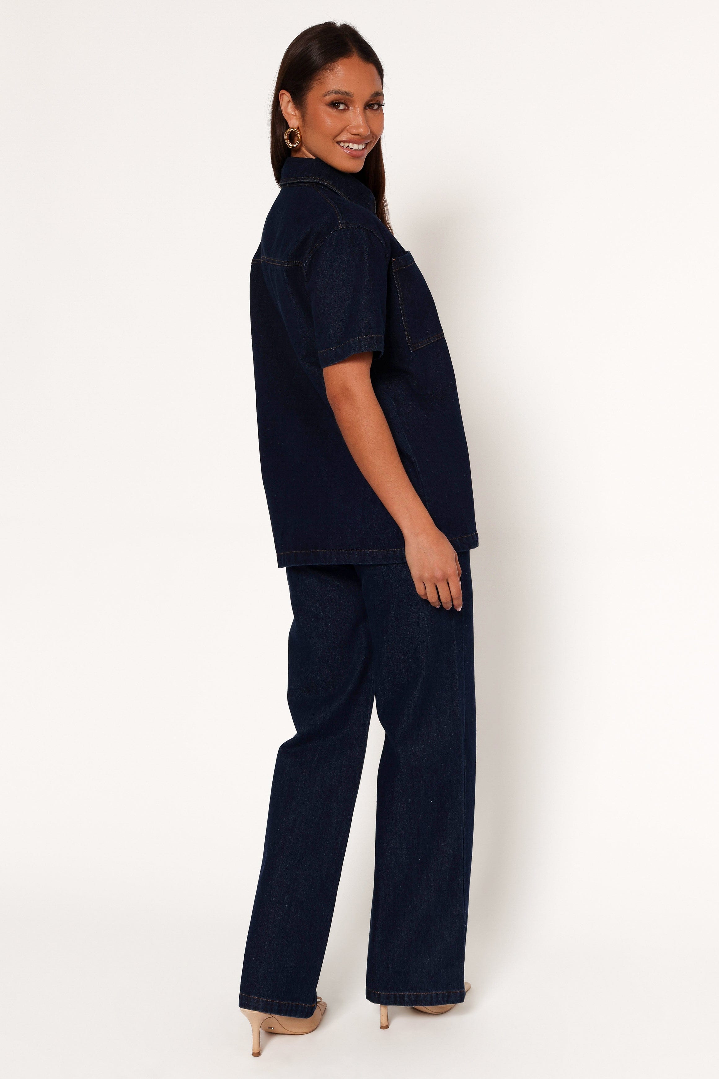 Petal and Pup USA BOTTOMS Nolan Jean - Dark Denim